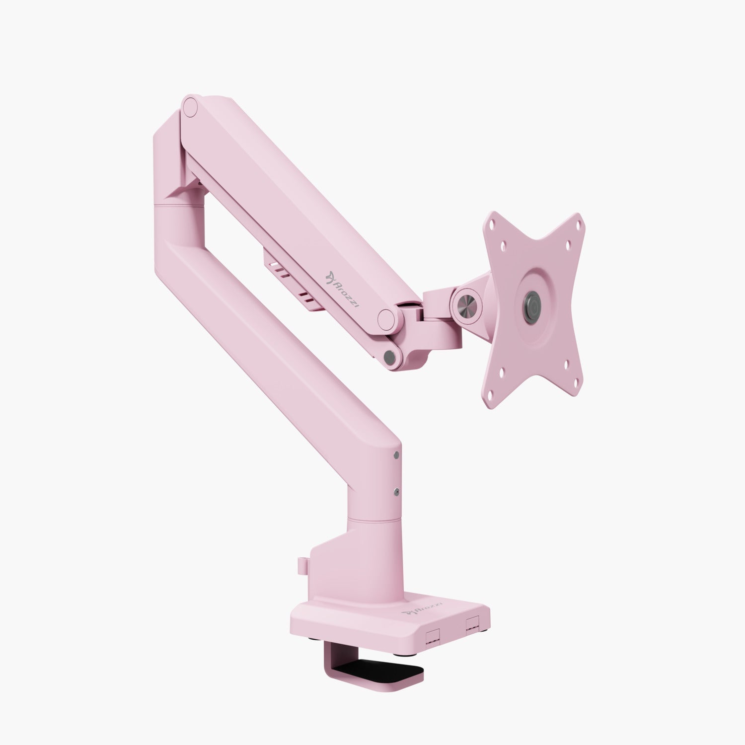 Arozzi - Soporte de escritorio para monitor con resorte de gas Arozzi Alzare NEO-PNK. - Image 1