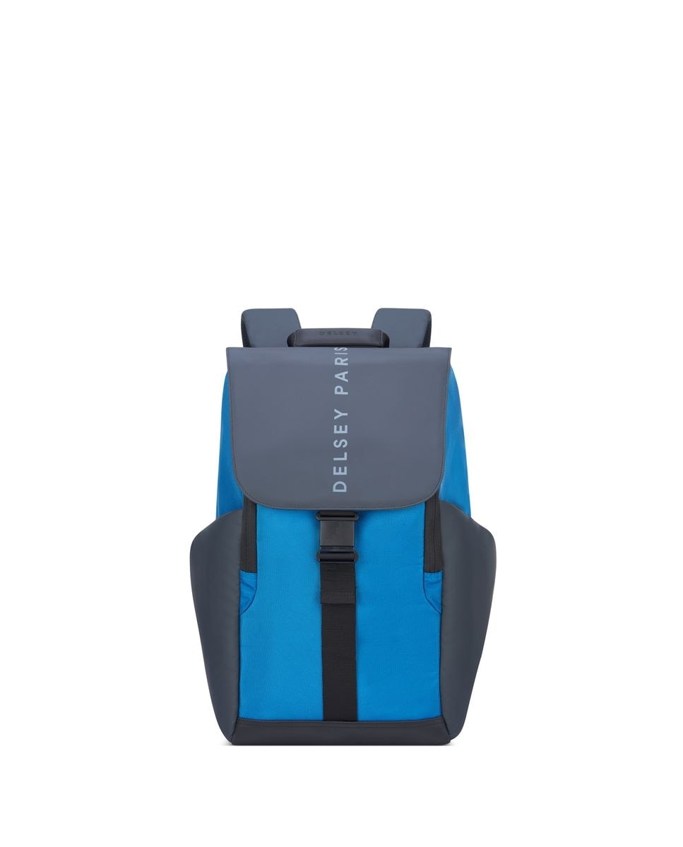 Delsey Paris - Mochila securflap en textil compatible con sistema trolley. - Image 1