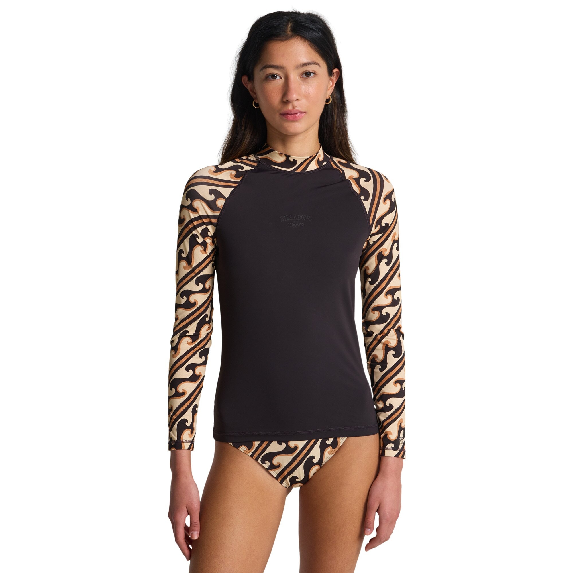 Billabong - Camiseta de surf de mujer Tropic Surf Print Billabong. - Image 1