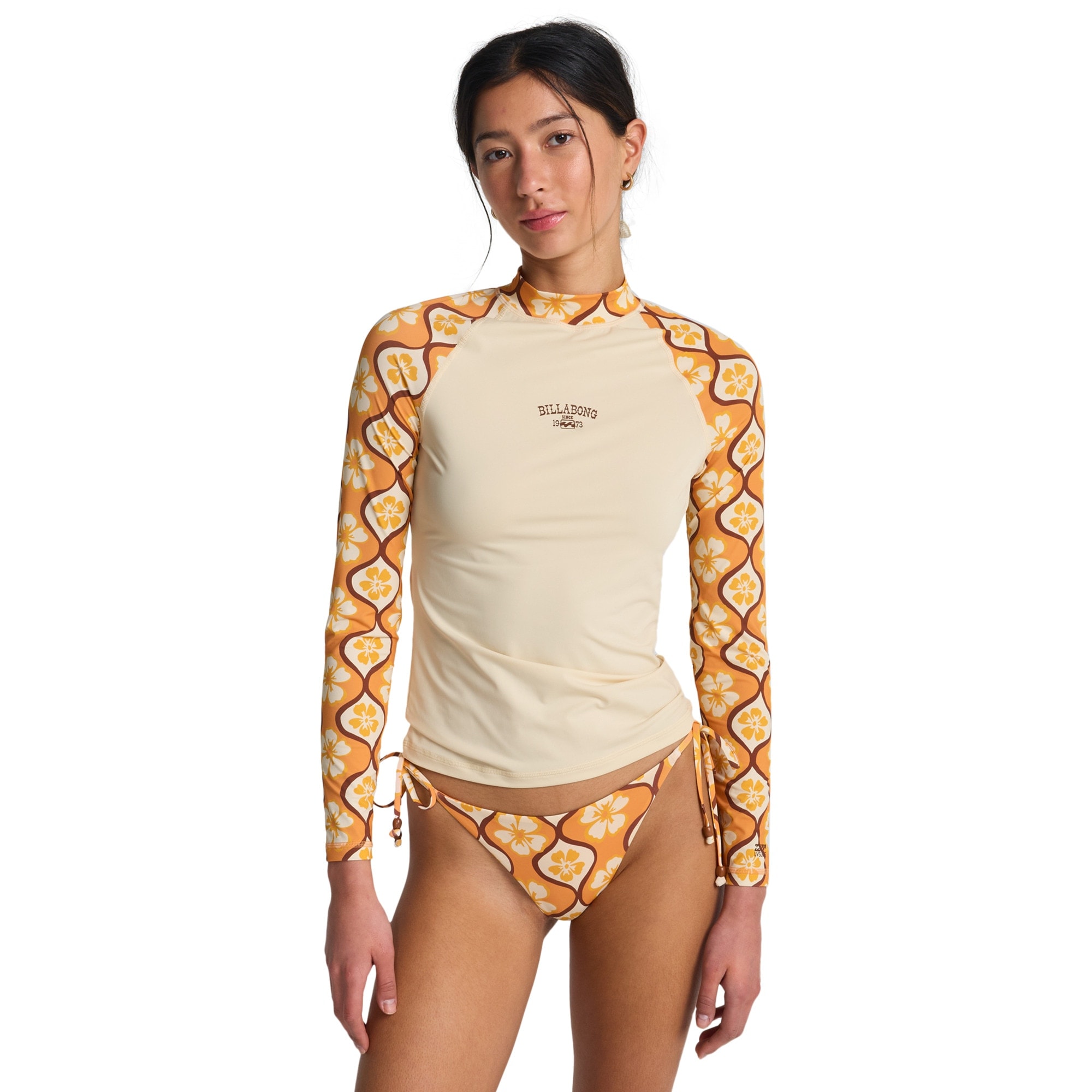 Billabong - Camiseta de surf de mujer Tropic Surf Print Billabong. - Image 1