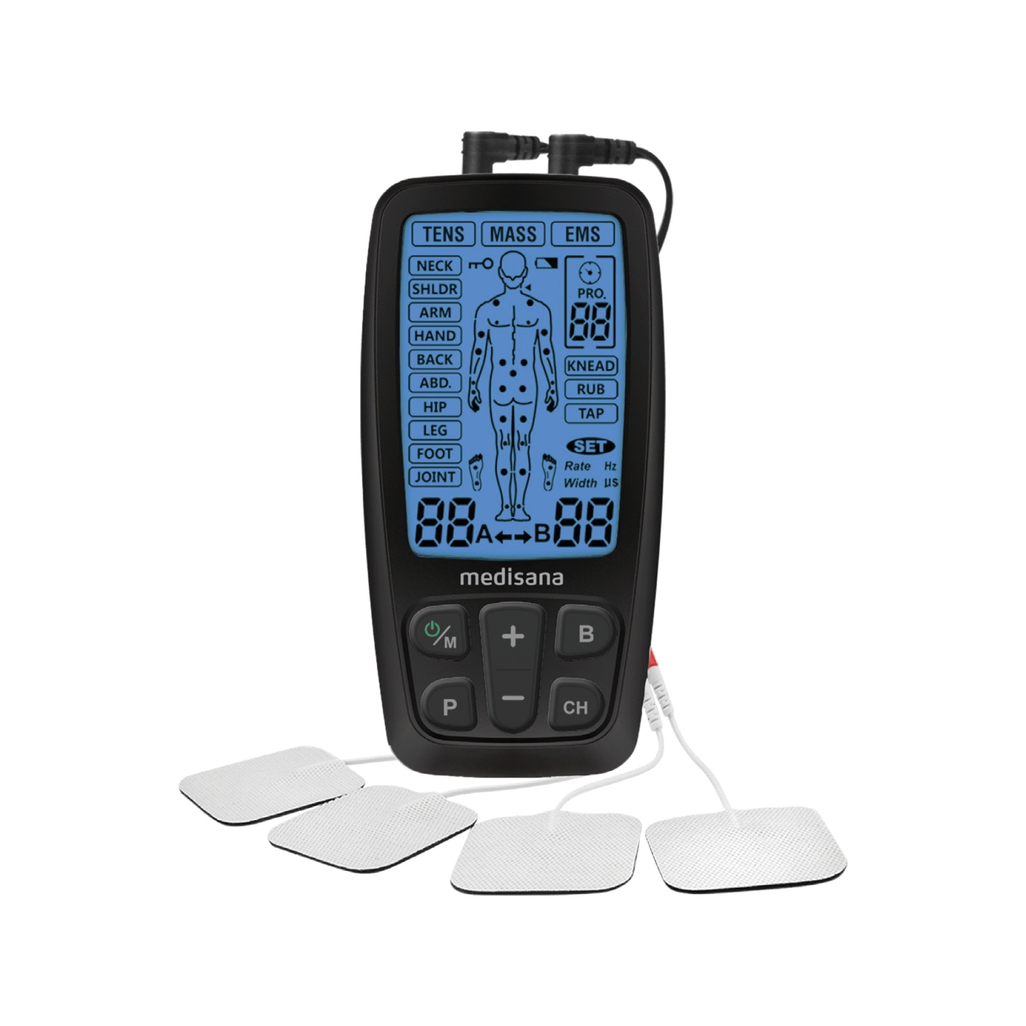 Medisana - Electroestimulador para relajación muscular y alivio del dolor EMS Medisana TT 205 con 60 programas. - Image 1