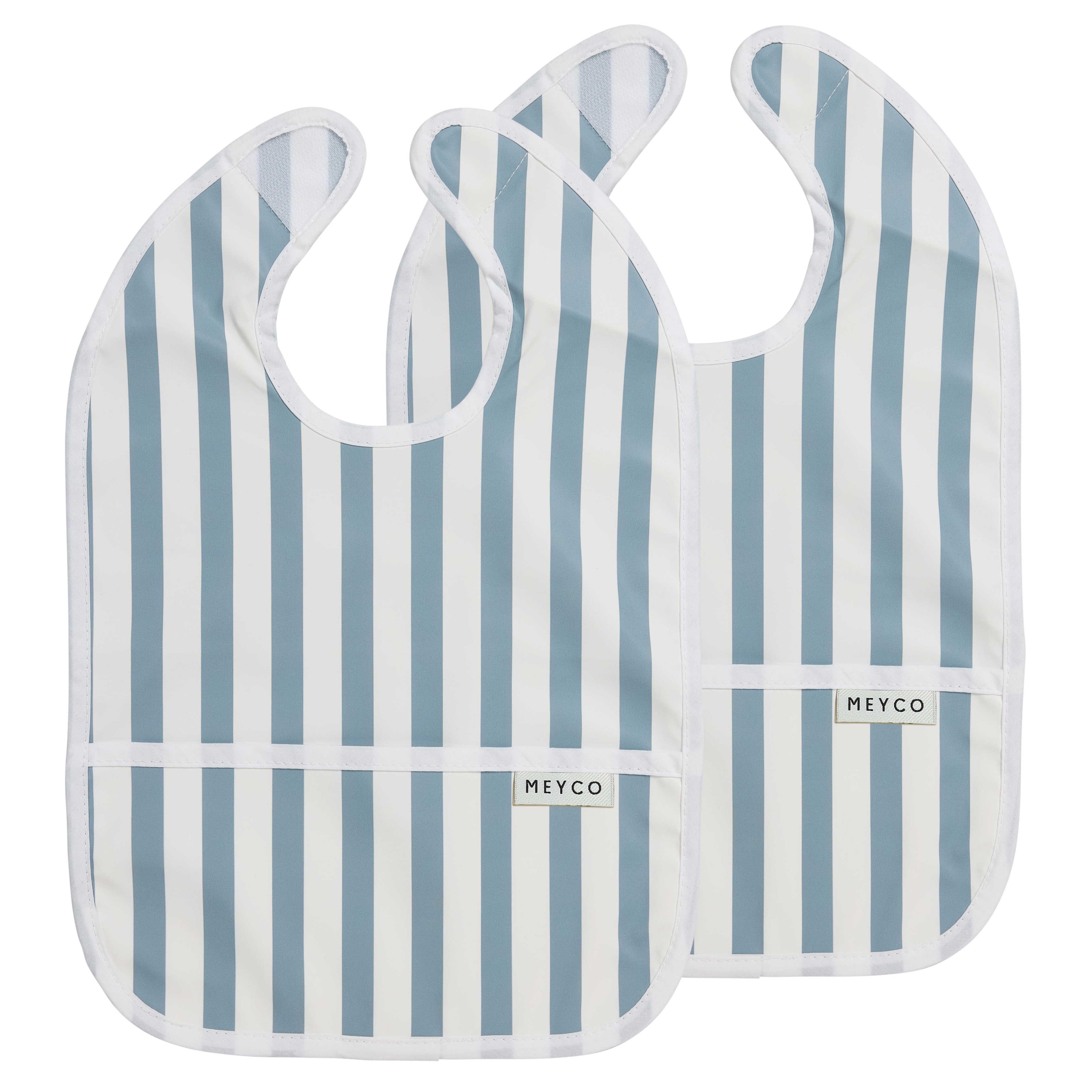 Meyco - Pack 2 baberos con bolsillo meyco. - Image 1