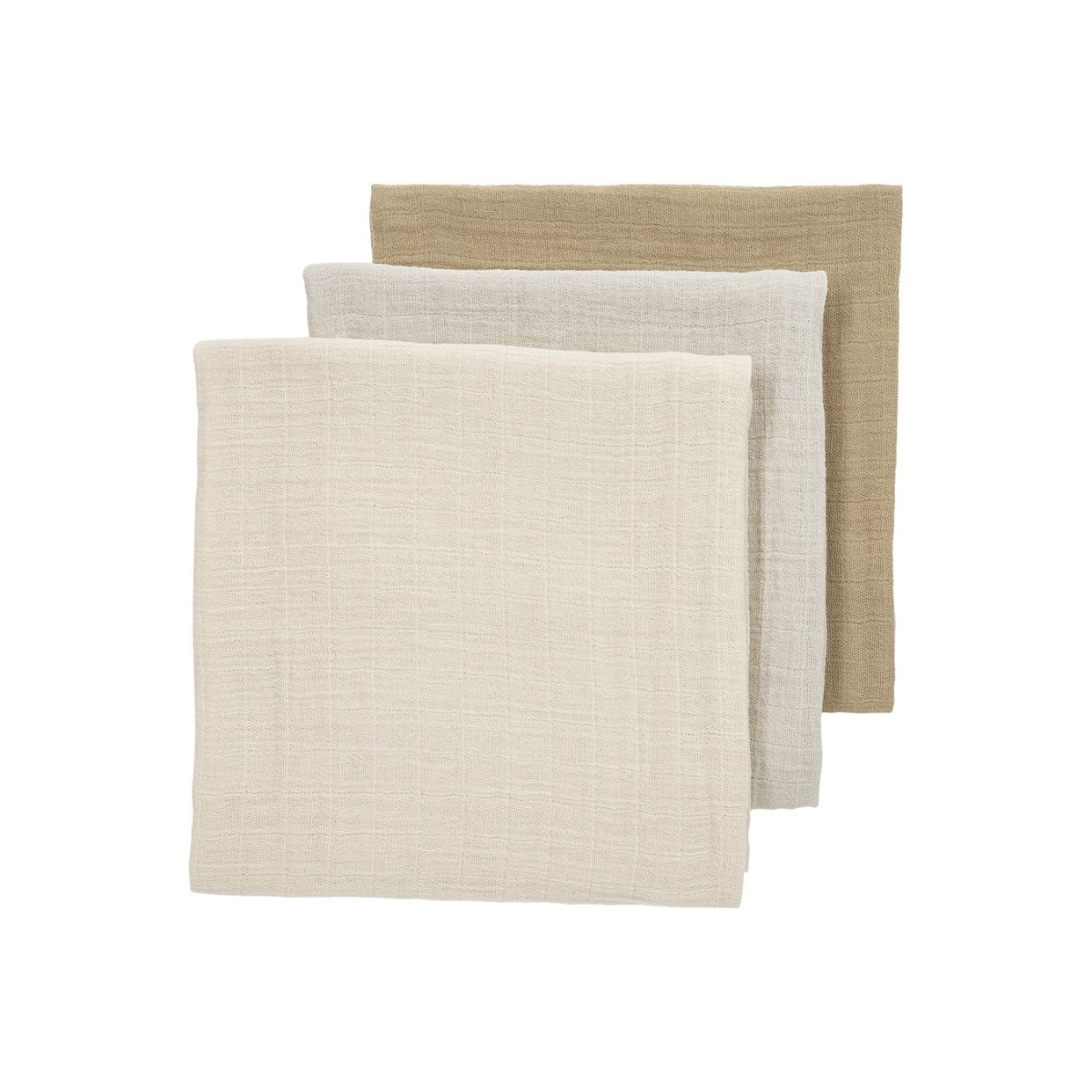Meyco - Muselinas Meyco 70x70 cm pack 3. - Image 1