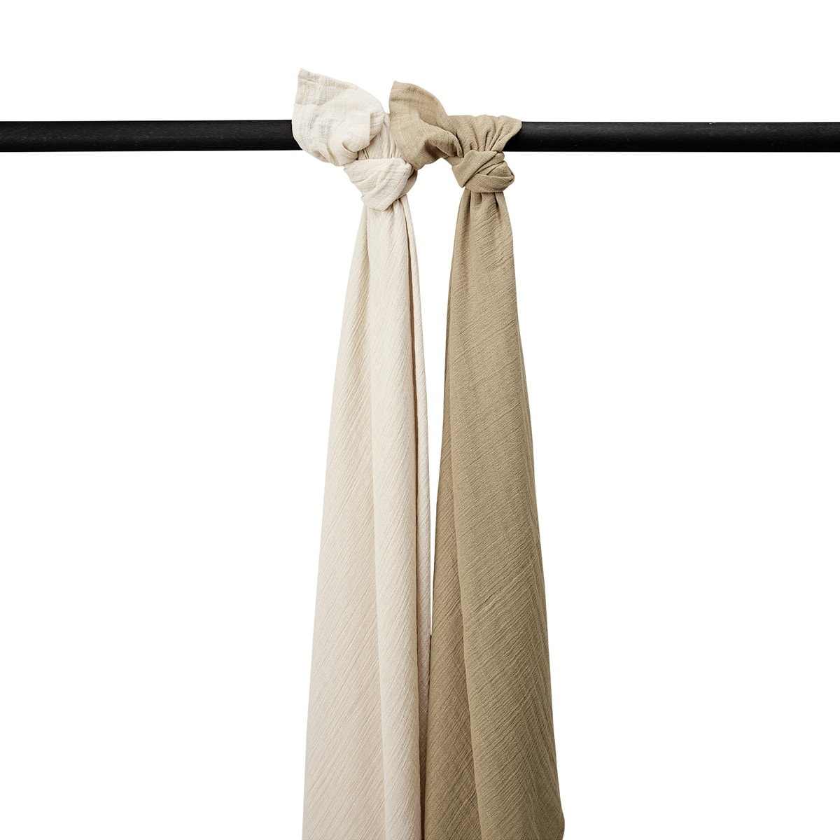 Meyco - Muselinas lisas prelavadas 120x120 cm Meyco pack 2. - Image 1