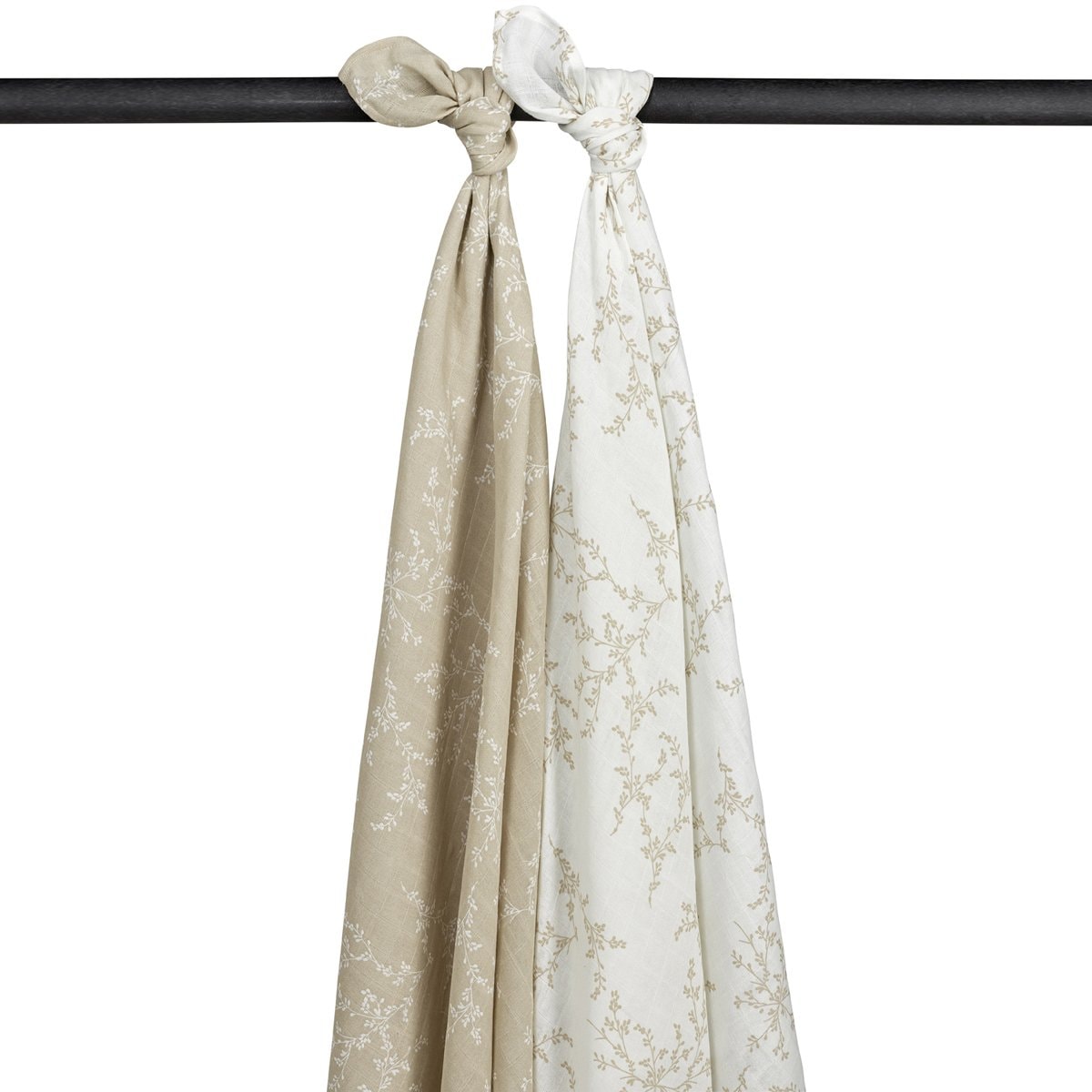 Meyco - Pack de 2 muselinas estampadas Meyco 120x120 cm. - Image 1