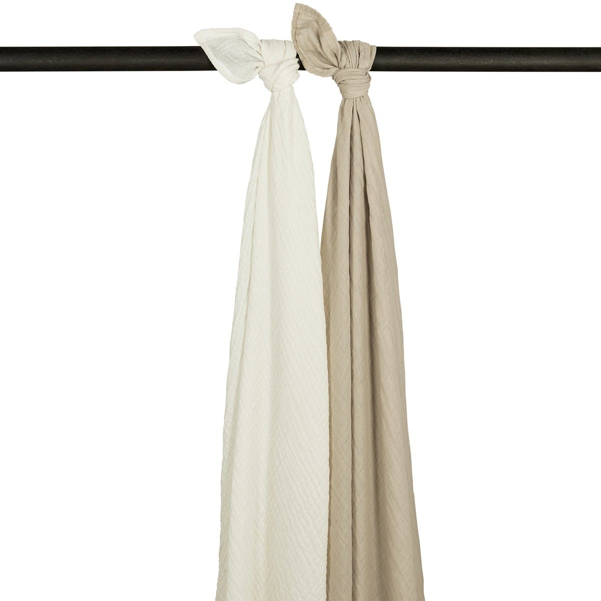 Meyco - Muselinas lisas prelavadas 120x120 cm Meyco pack 2. - Image 1