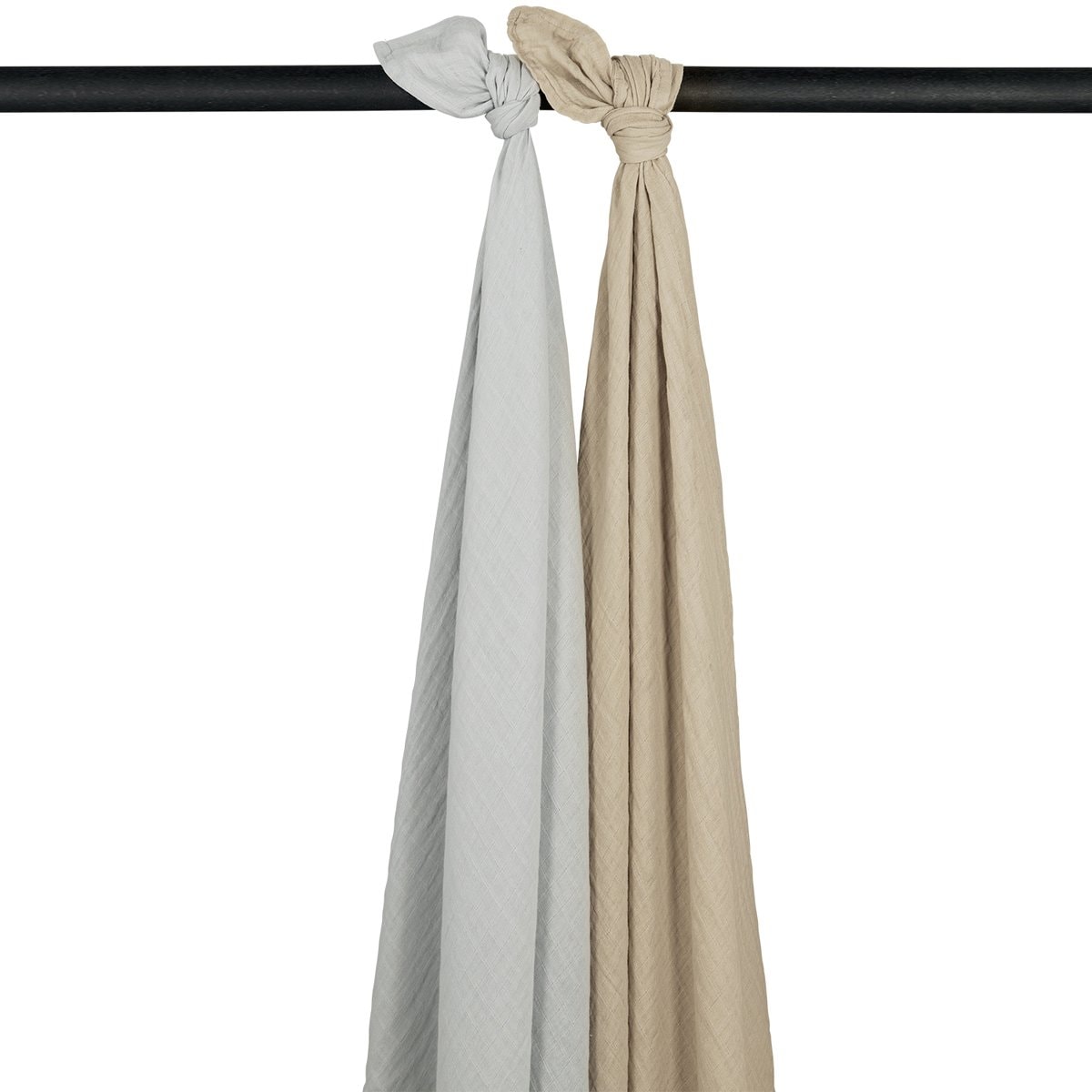 Meyco - Muselinas lisas prelavadas 120x120 cm Meyco pack 2. - Image 1
