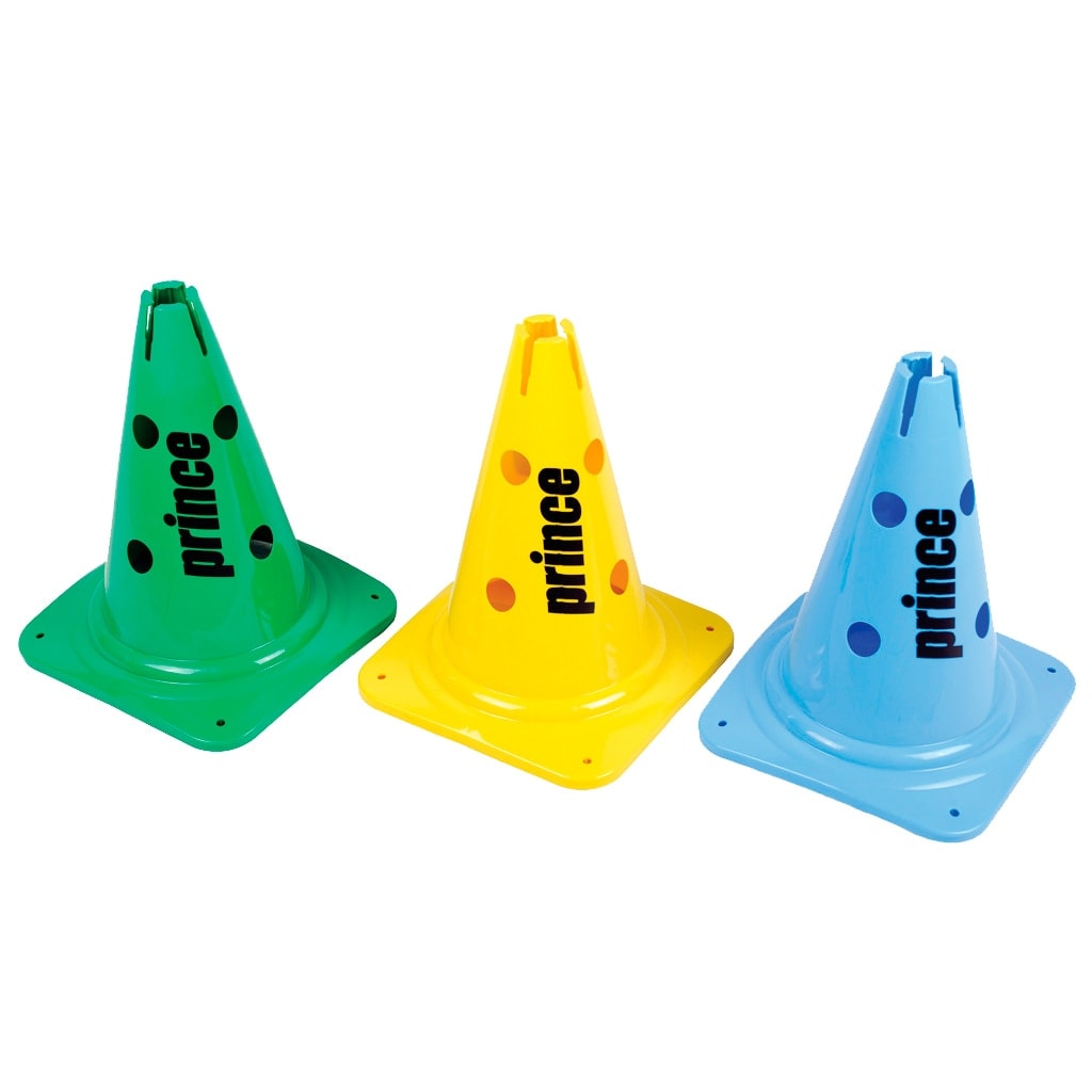 Prince - Conos de entrenamiento de tenis 12'' pack 9 unidades Prince. - Image 1