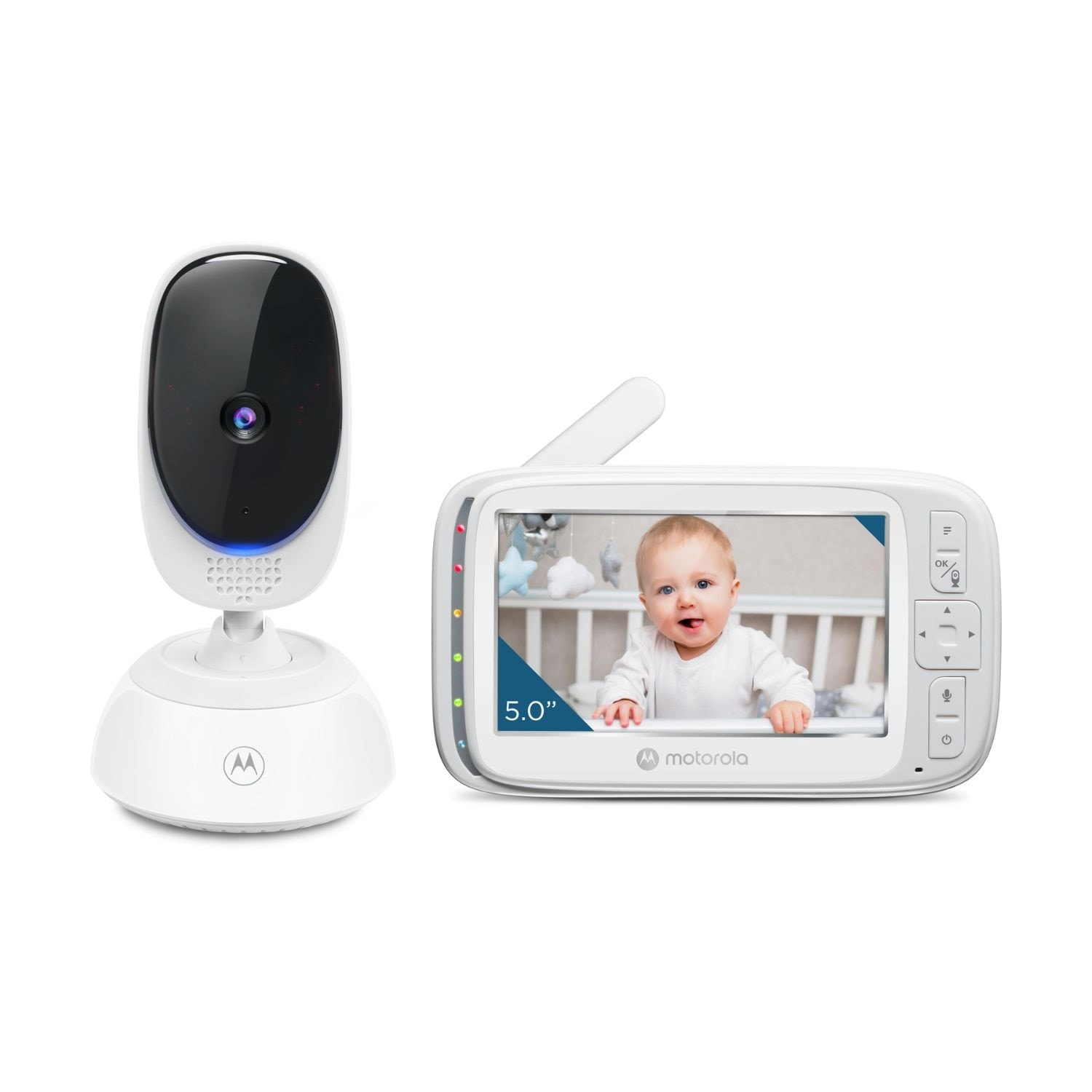 MOTOROLA - Vigilabebés con camara Motorola Nursery VM75 con pantalla de 5" visión nocturna infrarroja y zoom digital. - Image 1