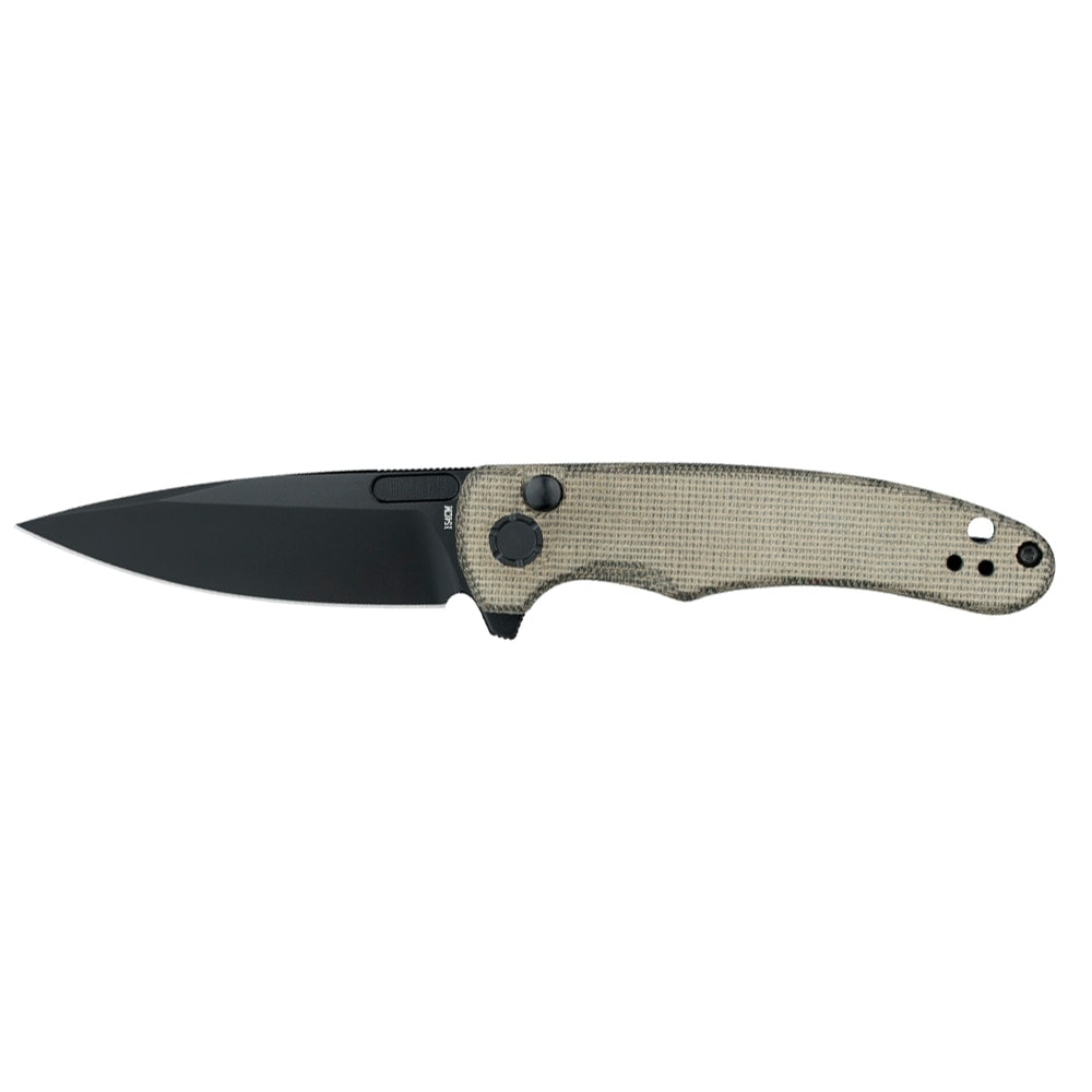 Olight - Navaja acero inoxidable Mettle 2 Micarta Oknife Olight. - Image 1