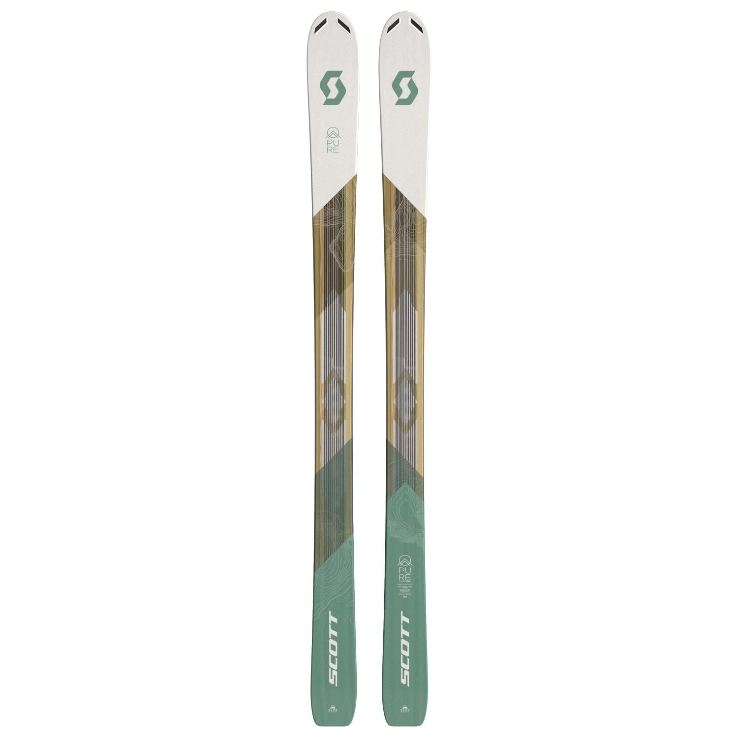 Scott - Esquís sin fijación de mujer PURE MISSION 98TI Scott. - Image 1