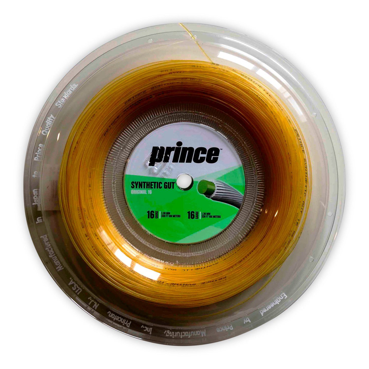 Prince - Cordaje de tenis SYNTHETIC GUT ORIGINAL 16 1.3 mm 100M Prince. - Image 1