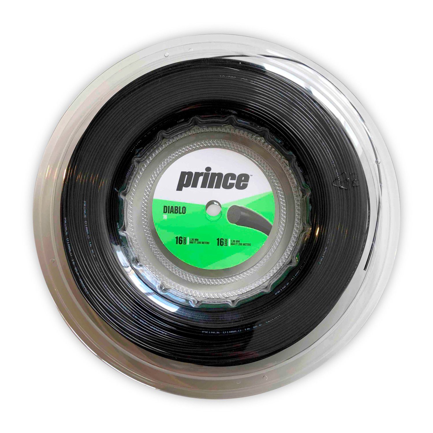 Prince - Cordaje de tenis DIABLO 16 1.30 mm 200M Prince. - Image 1