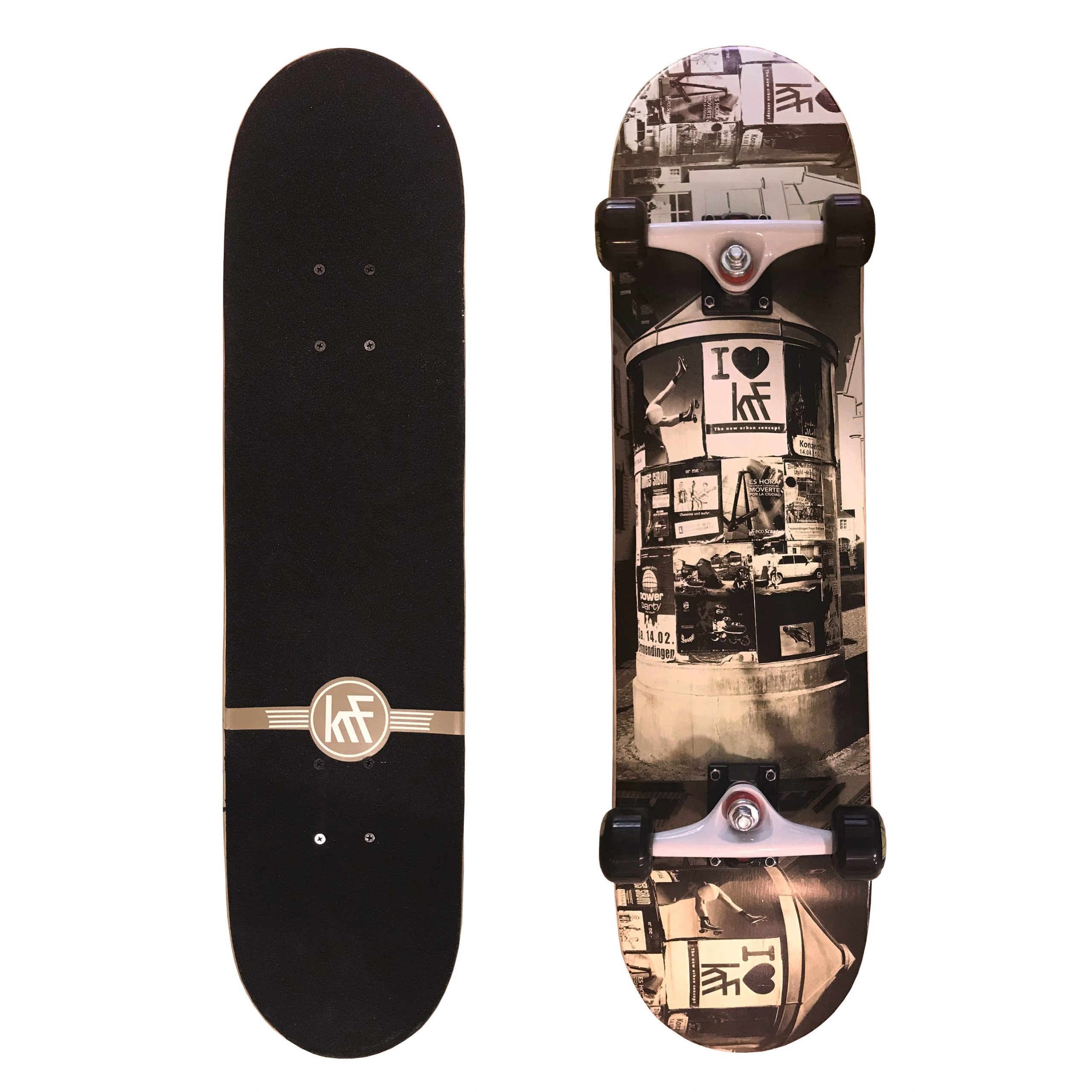 KRF - Skateboard Muppy City 31,5x 7,75mm KRF The New Urban Concept. - Image 1