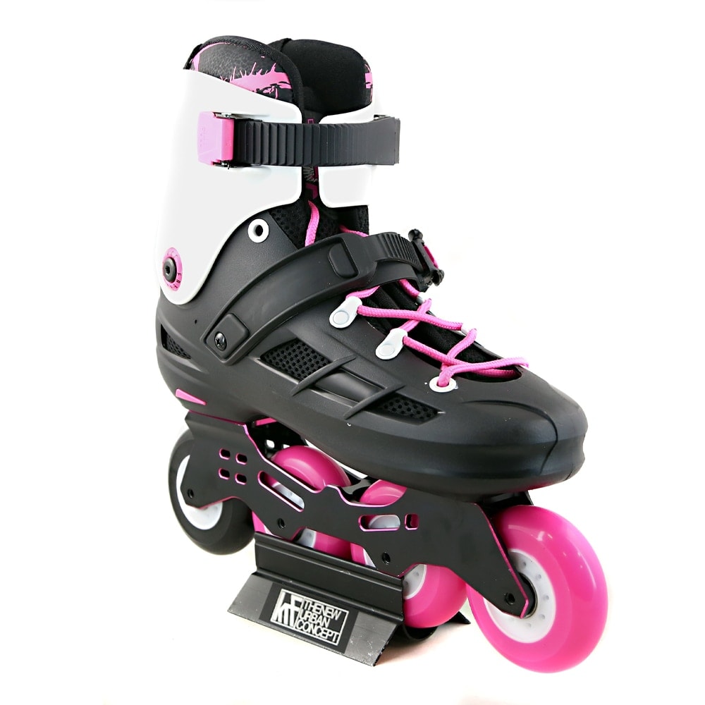 KRF - Patines Freeskate unisex KRF Angel 4*80 rosa-blanco KRF The New Urban Concept. - Image 1