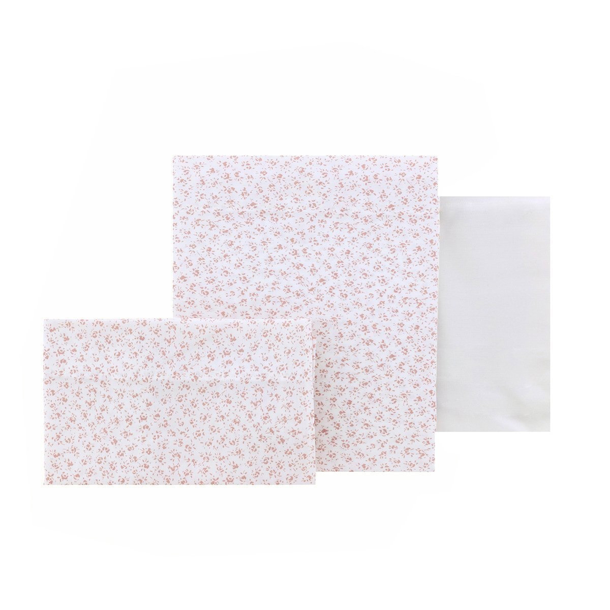 Cambrass - Juego de 3 piezas sábana + bajera + funda de almohada para minicuna (50x82 cm) Cambrass Luxury. - Image 1