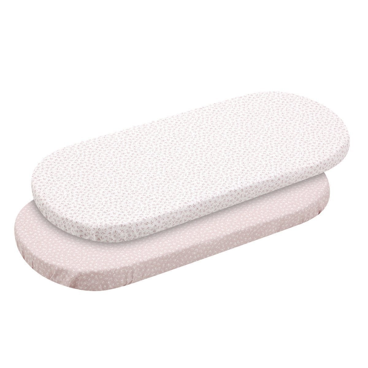 Cambrass - Pack de 2 sábanas bajeras para minicuna (50x82x10 cm) Cambrass Luxury. - Image 1