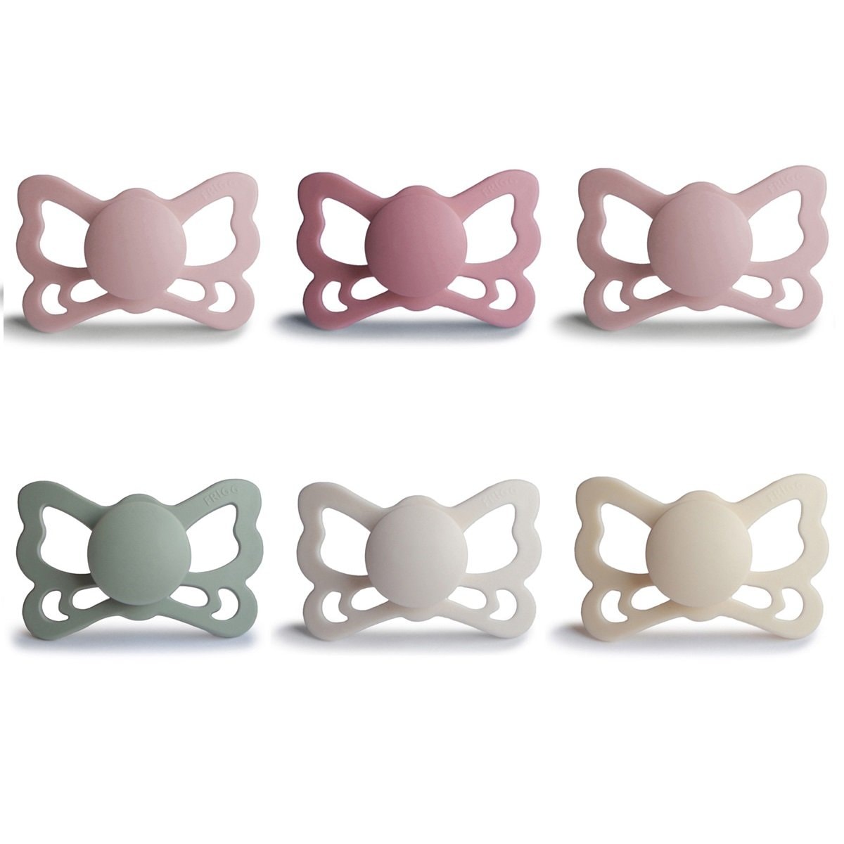 Frigg - Pack regalo 6 chupetes Frigg tetina anatómica de silicona. - Image 1