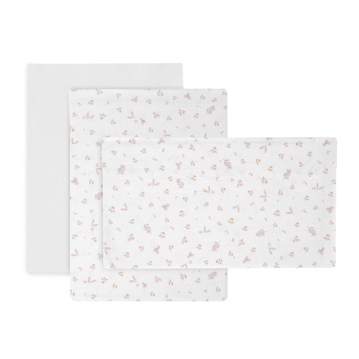 Cambrass - Juego de 3 piezas sábana + bajera + funda almohada para cuna de 60x120 cm cambrass princess. - Image 1