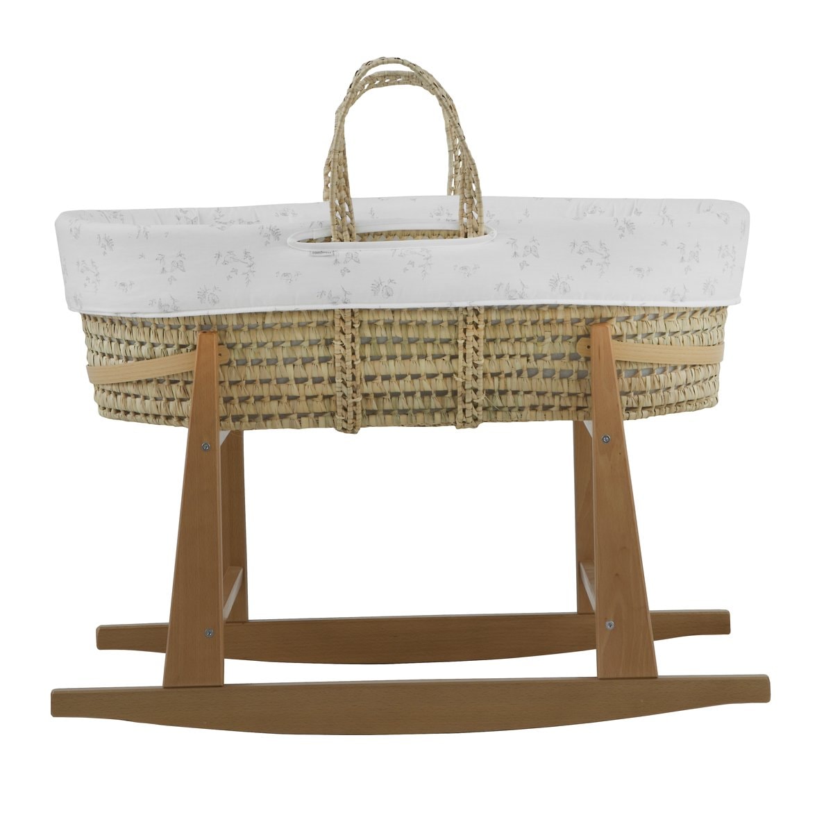 Cambrass - Moisés de palma con patas (39x80x61 cm) Cambrass Luxury. - Image 1