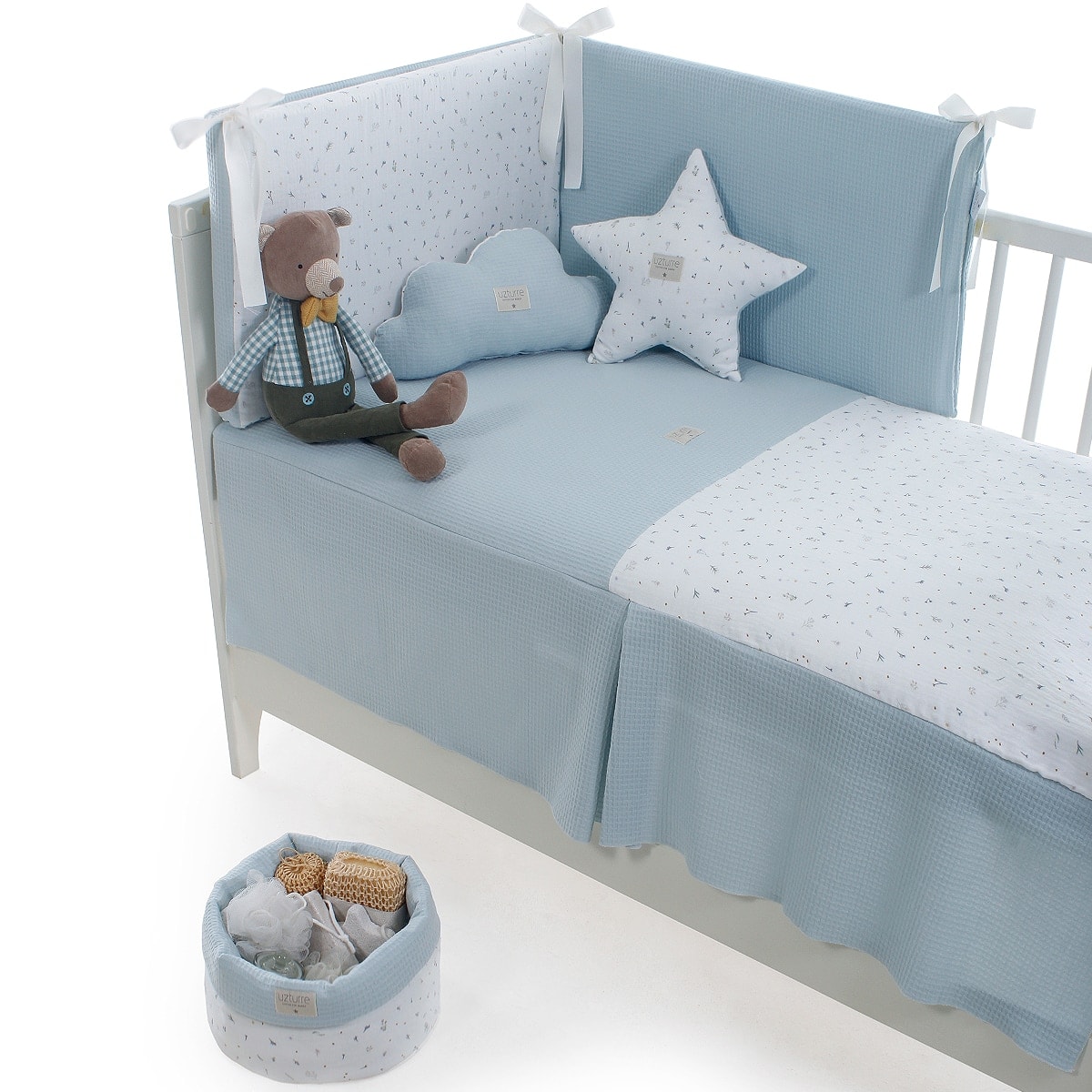 Uzturre - Colcha y protector de cuna t-60x120 cm Uzturre. - Image 1