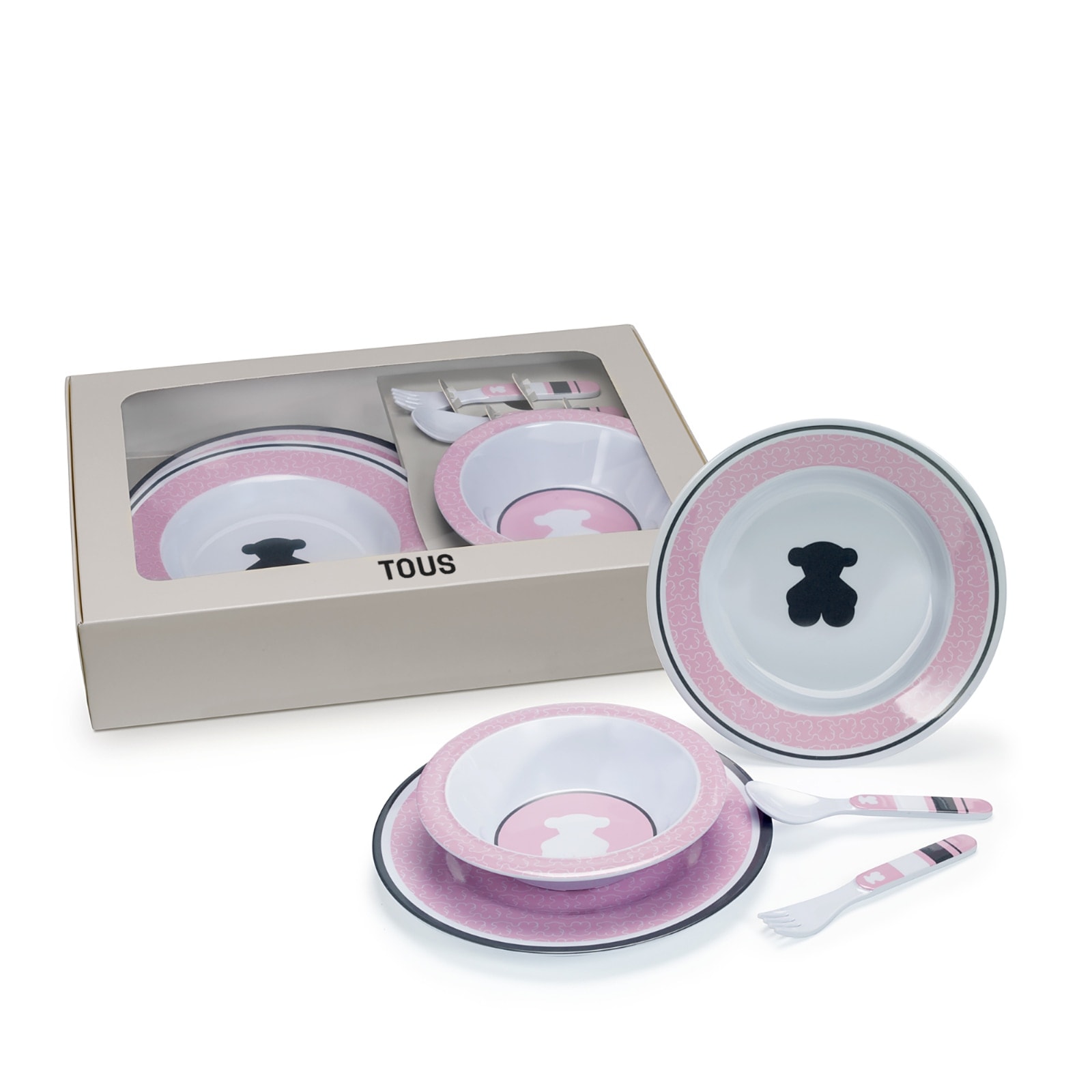 Tous - Vajilla 5 piezas: bol, platos y cubiertos Tous Baby Feeding. - Image 1