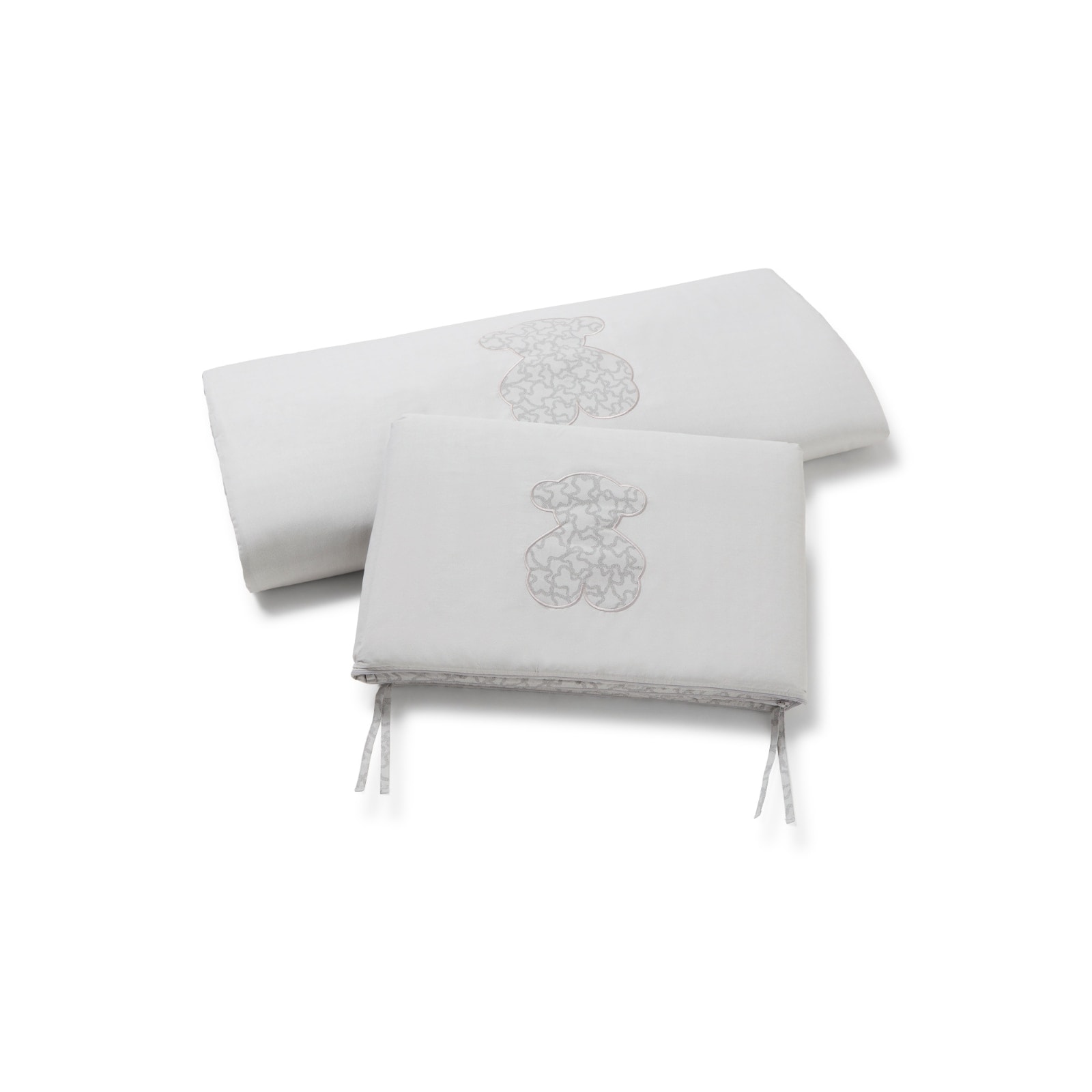 Tous - Juego de 3 piezas para cuna (60x120 cm) de protector de barrotes, funda nórdica y relleno nórdico Tous Baby HKaos. - Image 1