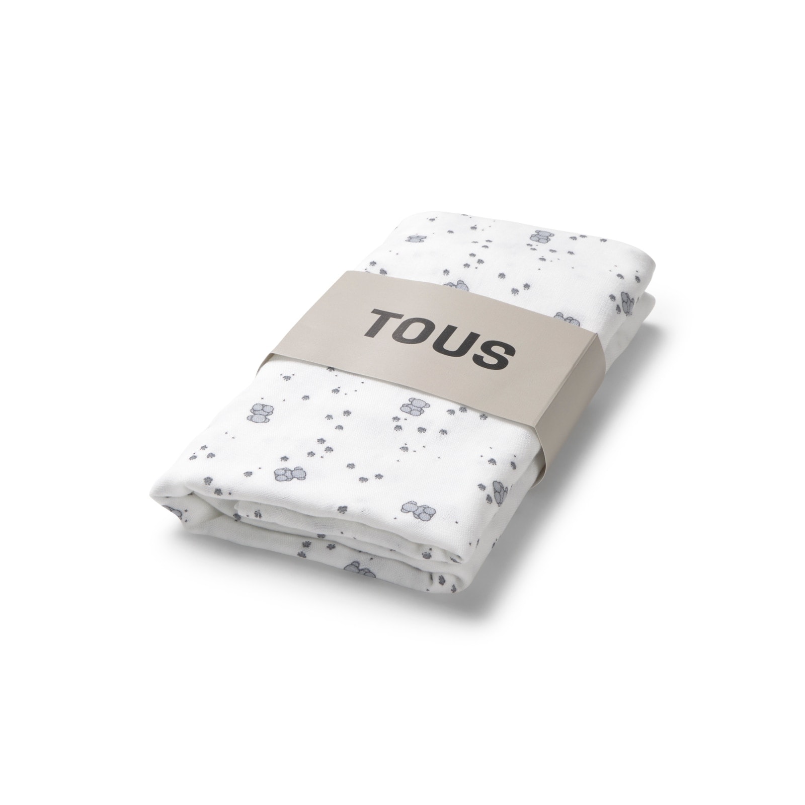 Tous - Muselina de algodón 98x118 cm Tous Baby con osos Bold Bear y estrellitas. - Image 1