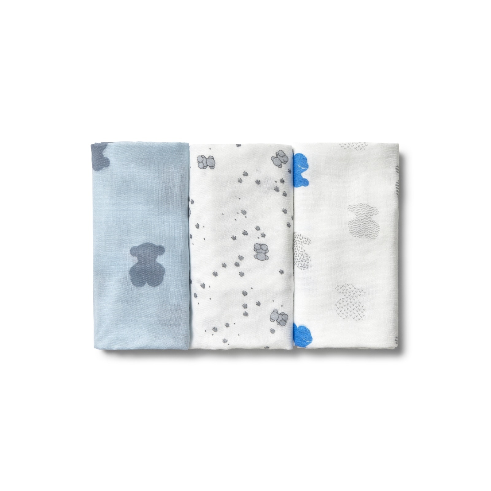 Tous - Pack de 3 muselinas 38x38 cm Tous Baby multi estampadas. - Image 1