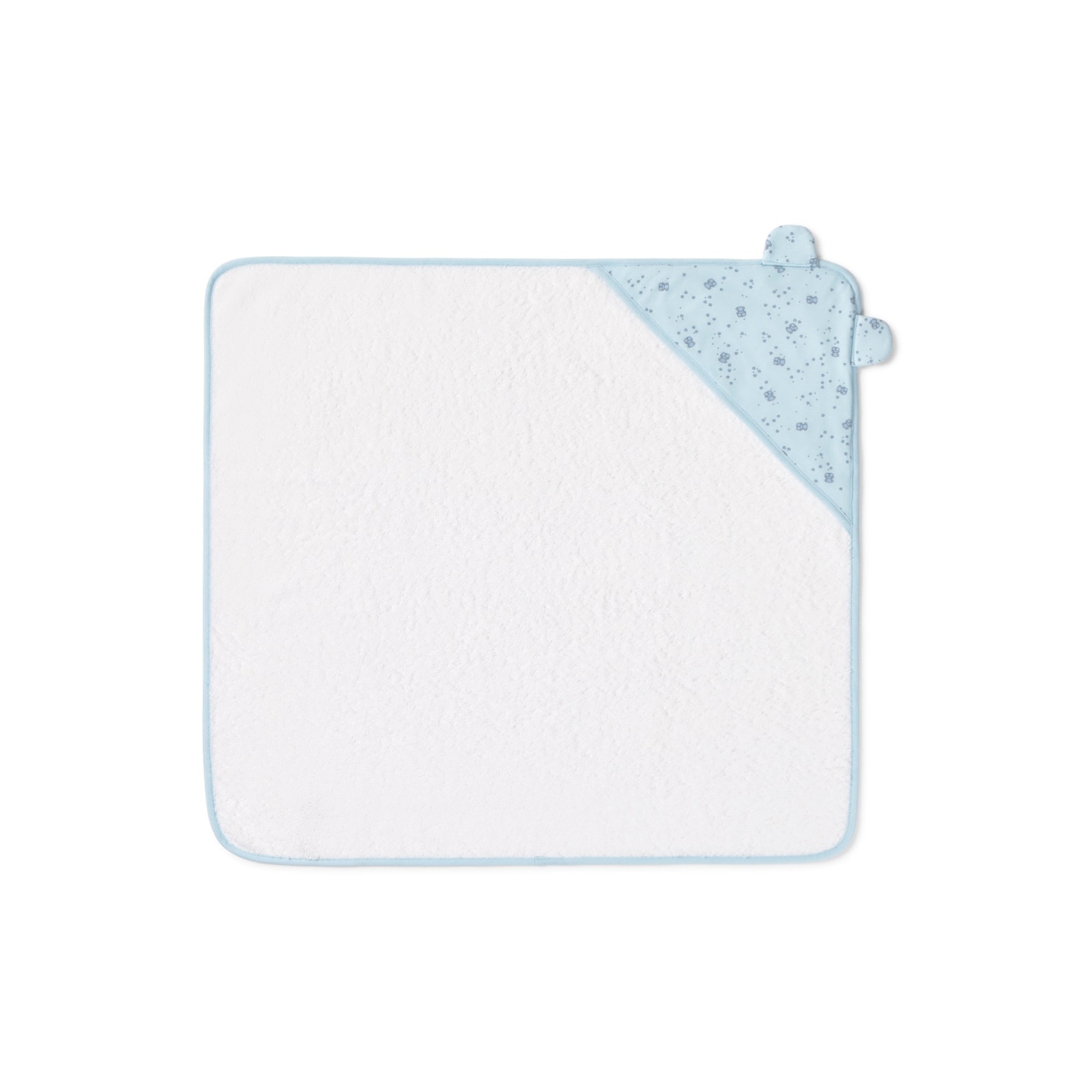 Tous - Capa de baño con orejas 75x75cm Tous Baby de algodón con osos Bols Bear y estrellitas. - Image 1