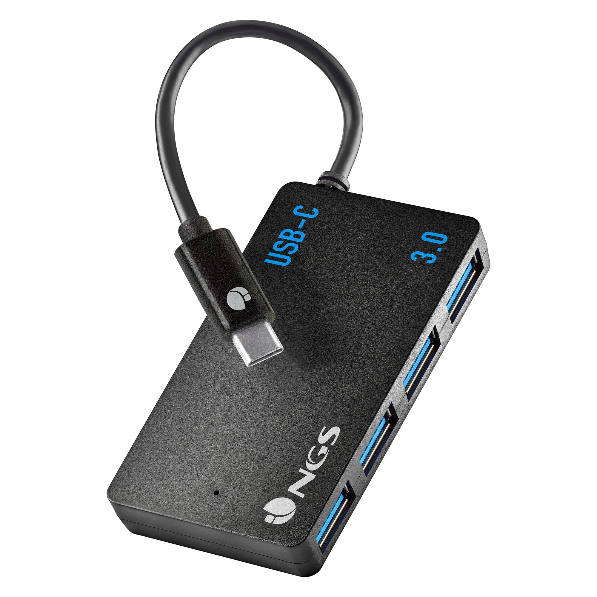 NGS - Hub USB-C NGS Wonder iHub 4, Contiene 4 Puertos, Archivos de Alta Velocidad. - Image 1