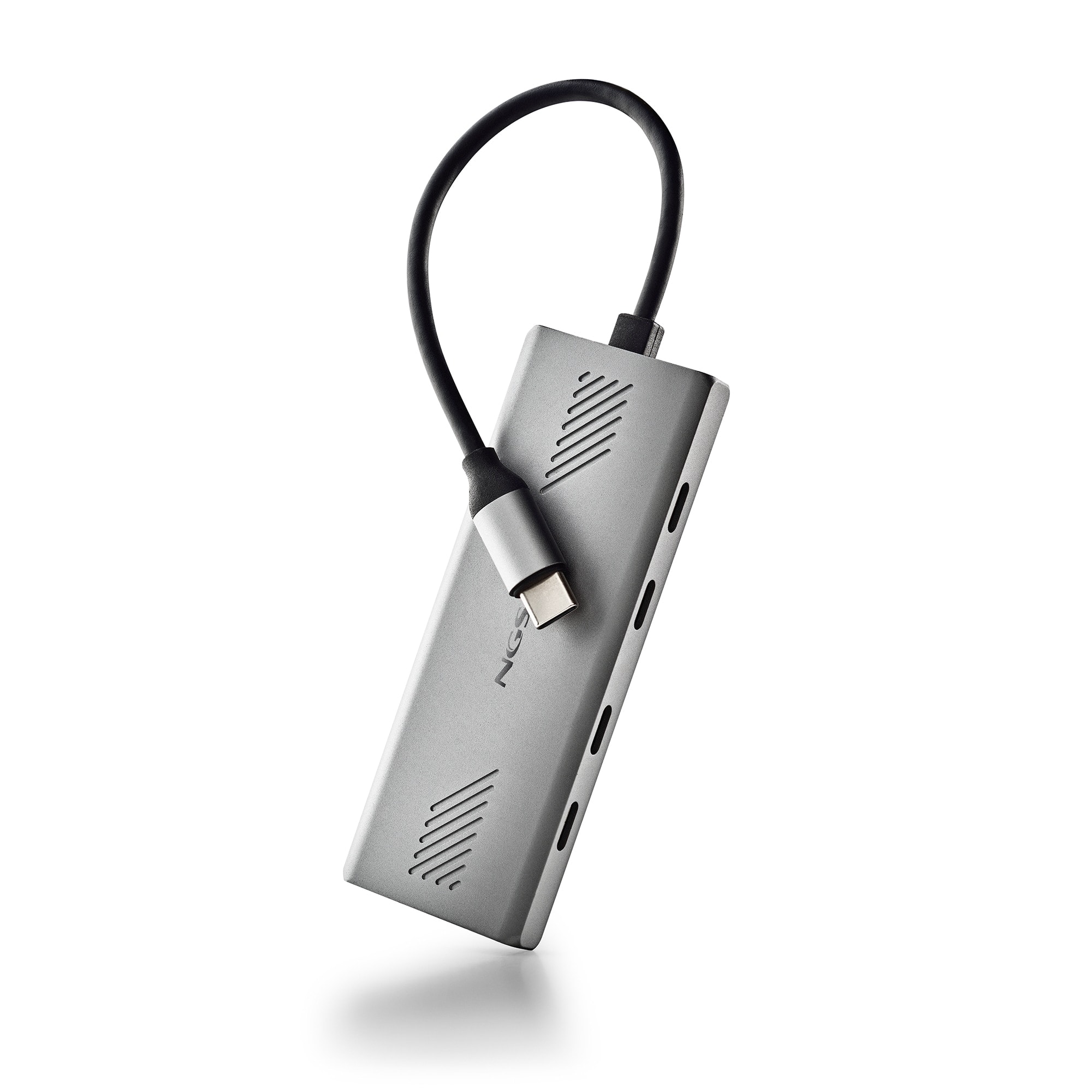 NGS - Adaptador Multipuerto USB-C 4 en 1 NGS Wonder 4C, Hub con 4 Puertos USB 3.0, Alta Velocidad 5 Gbps. - Image 1