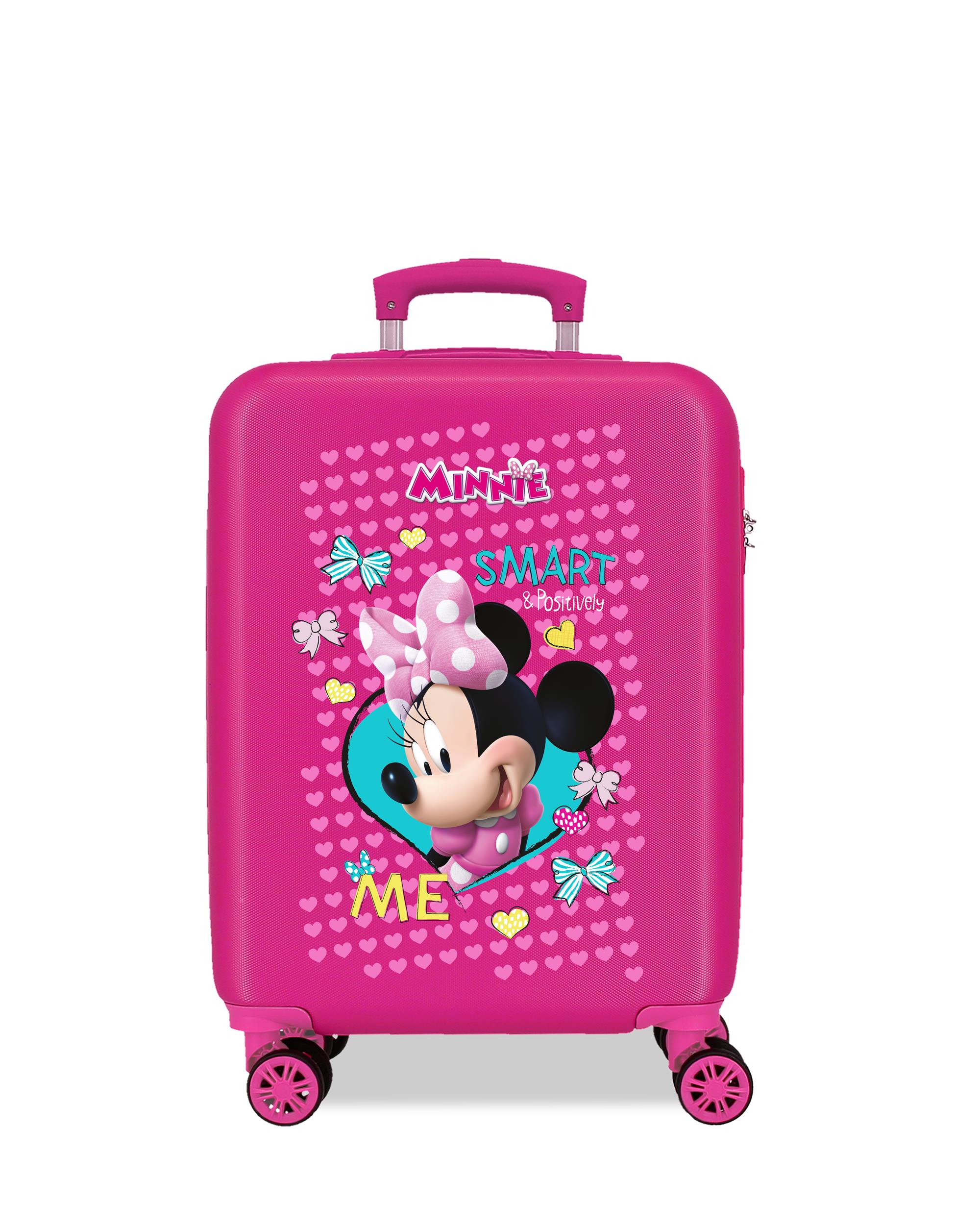 Disney - Maleta de cabina Minnie Happy Helpers rígida 55cm rígida con capacidad de 34L. - Image 1