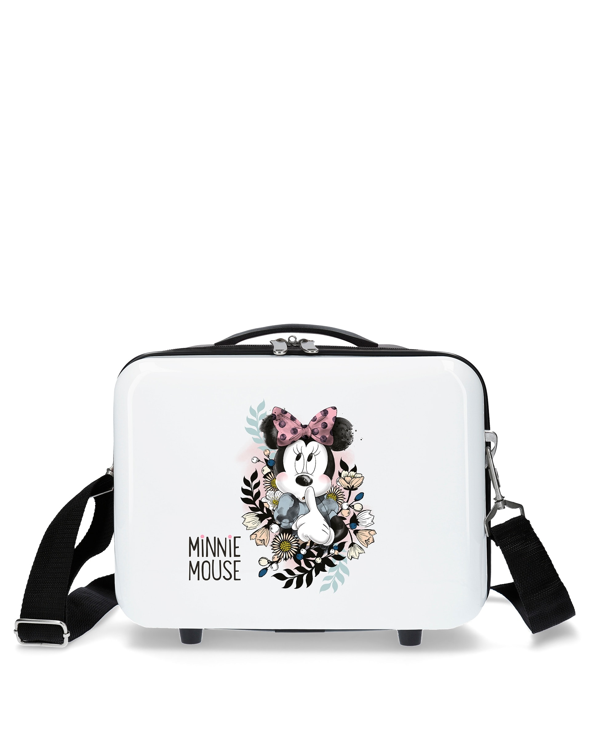 Disney - Neceser Minnie Style flores rígido con capacidad de 9L. - Image 1