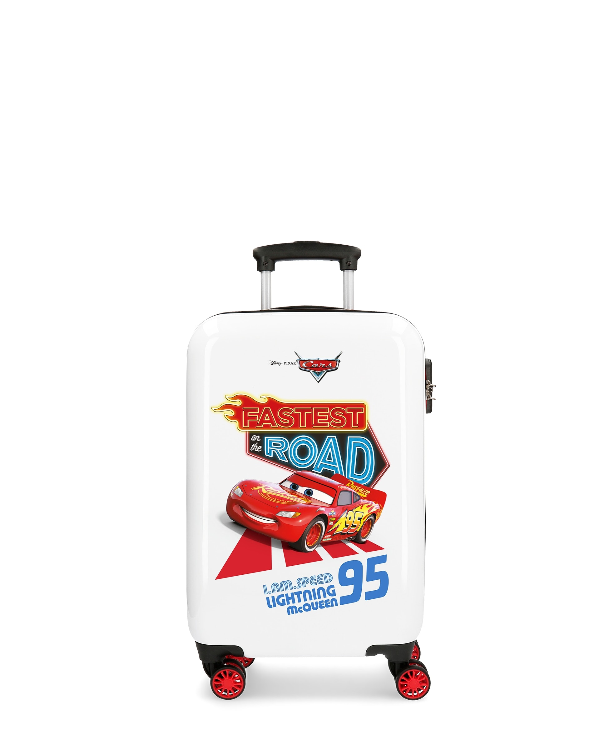 Disney - Maleta de cabina infantil Cars Good Mood rígida con capacidad de 32L. - Image 1