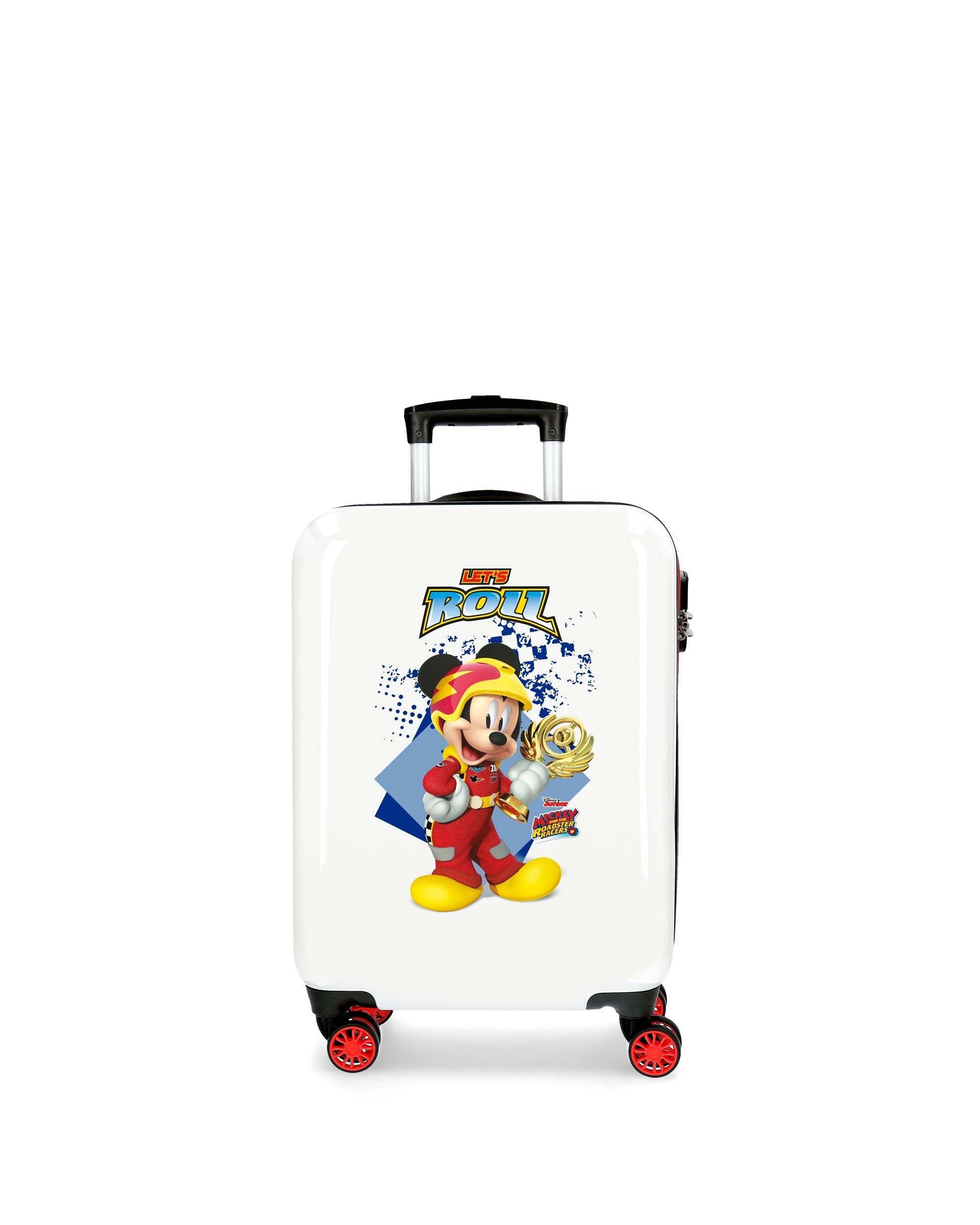 Disney - Maleta de cabina infantil Mickey Joy rígida con capacidad de 32L. - Image 1