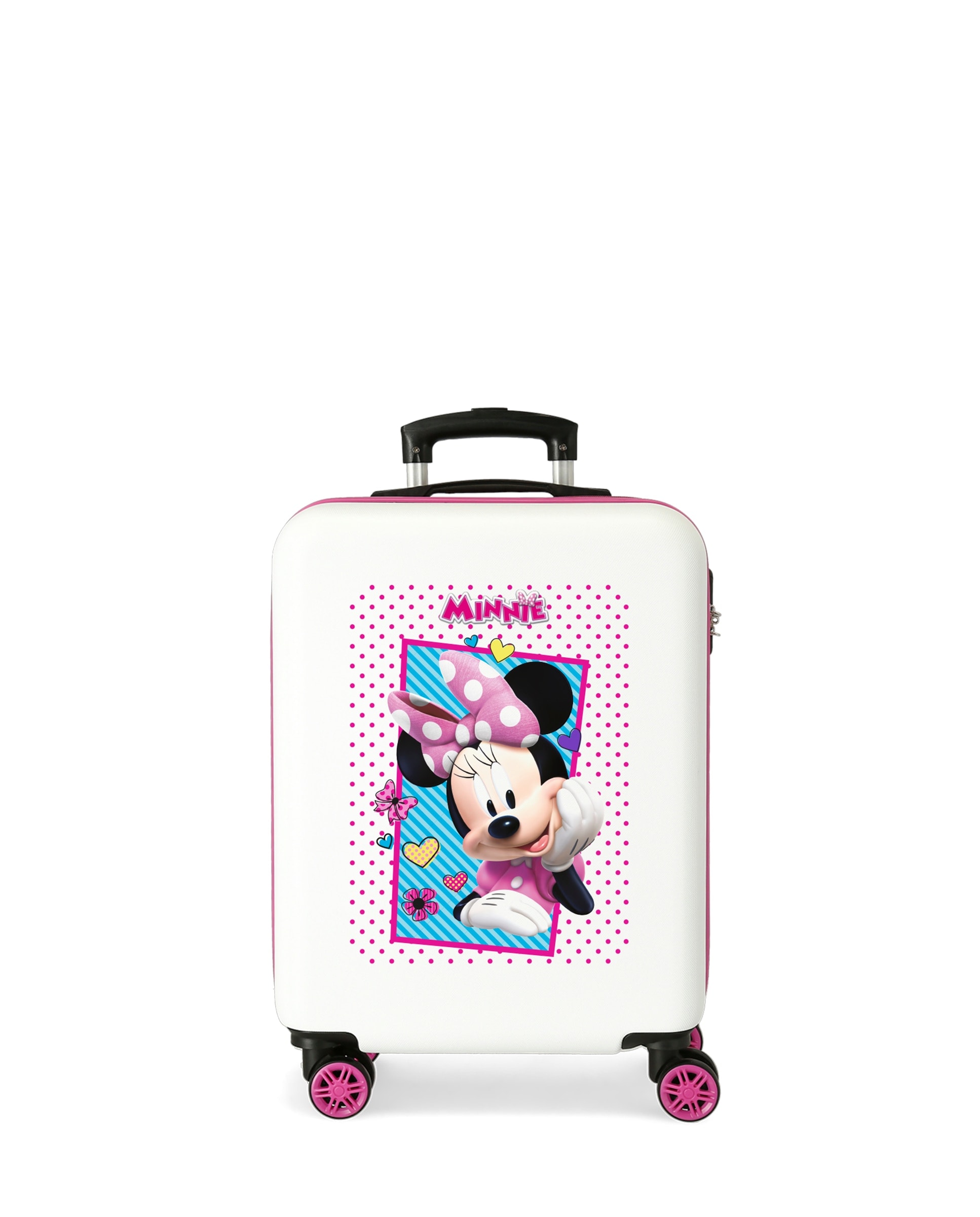 Disney - Maleta de cabina infantil Mickey Joy rígida con capacidad de 32L. - Image 1