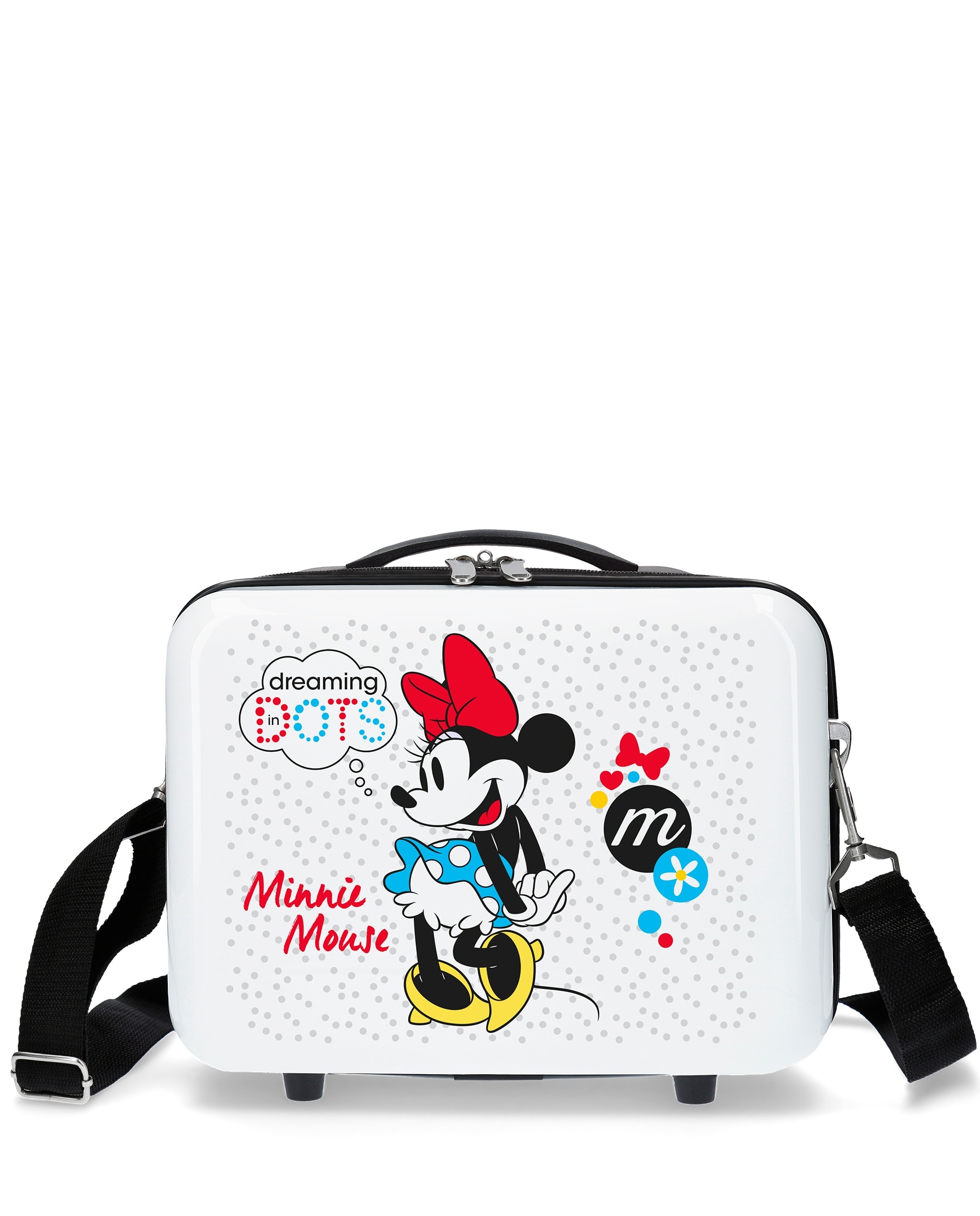 Disney - Neceser Minnie Enjoy the Day Dots rígido con capacidad de 9L. - Image 1