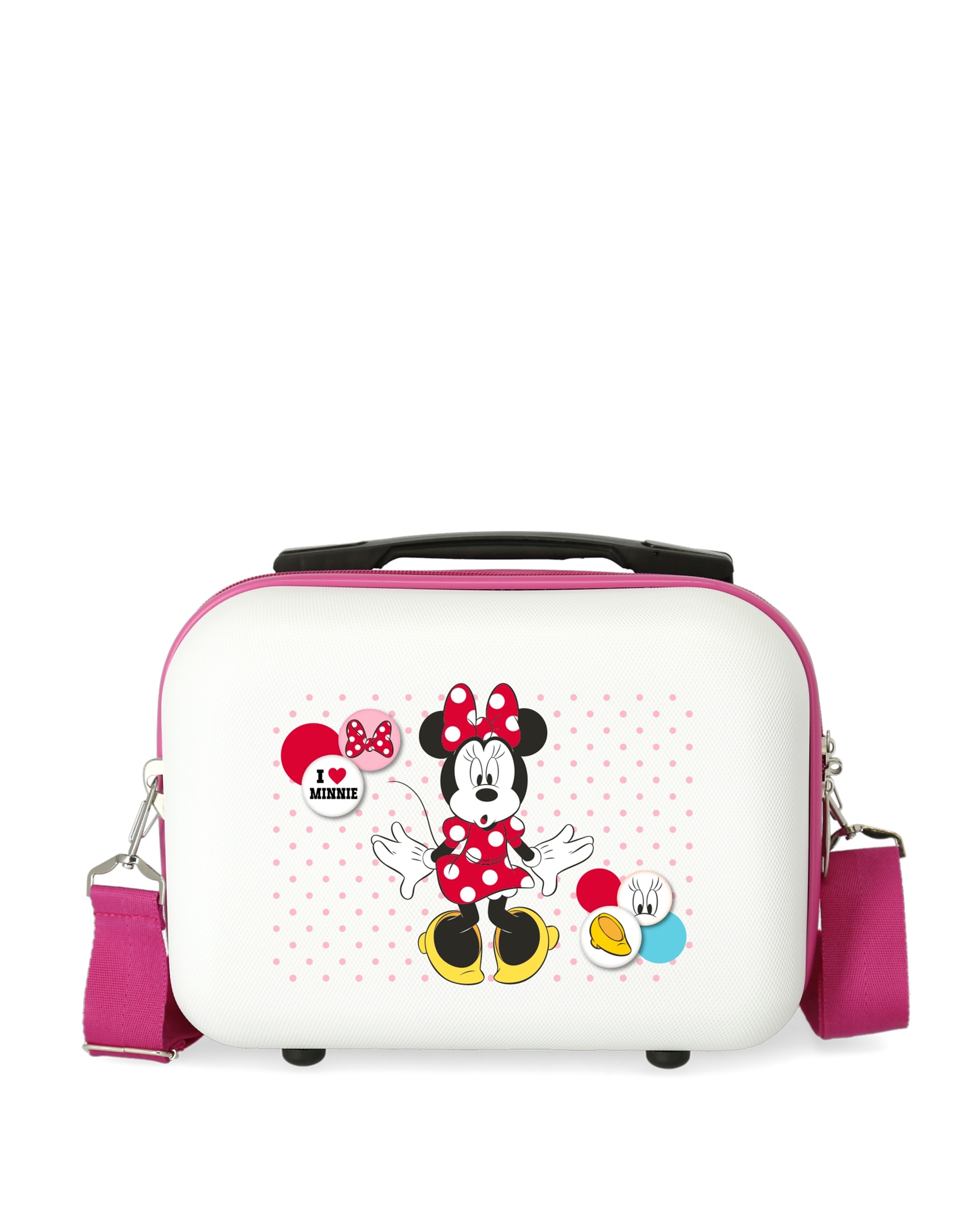 Disney - Neceser Minnie Enjoy the Day Love rígido con capacidad de 9L. - Image 1