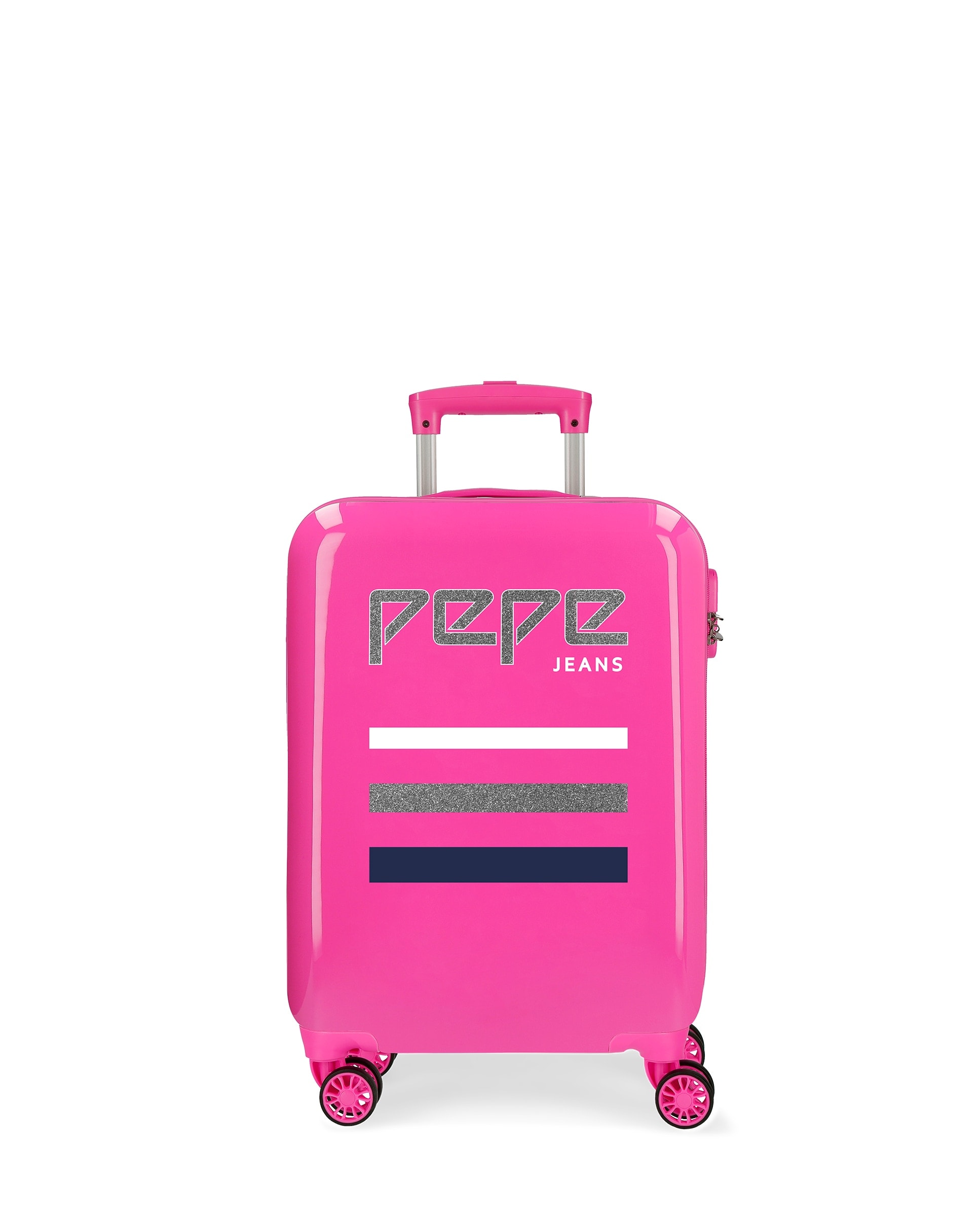 Pepe Jeans - Maleta de cabina World rígida con capacidad de 34L. - Image 1