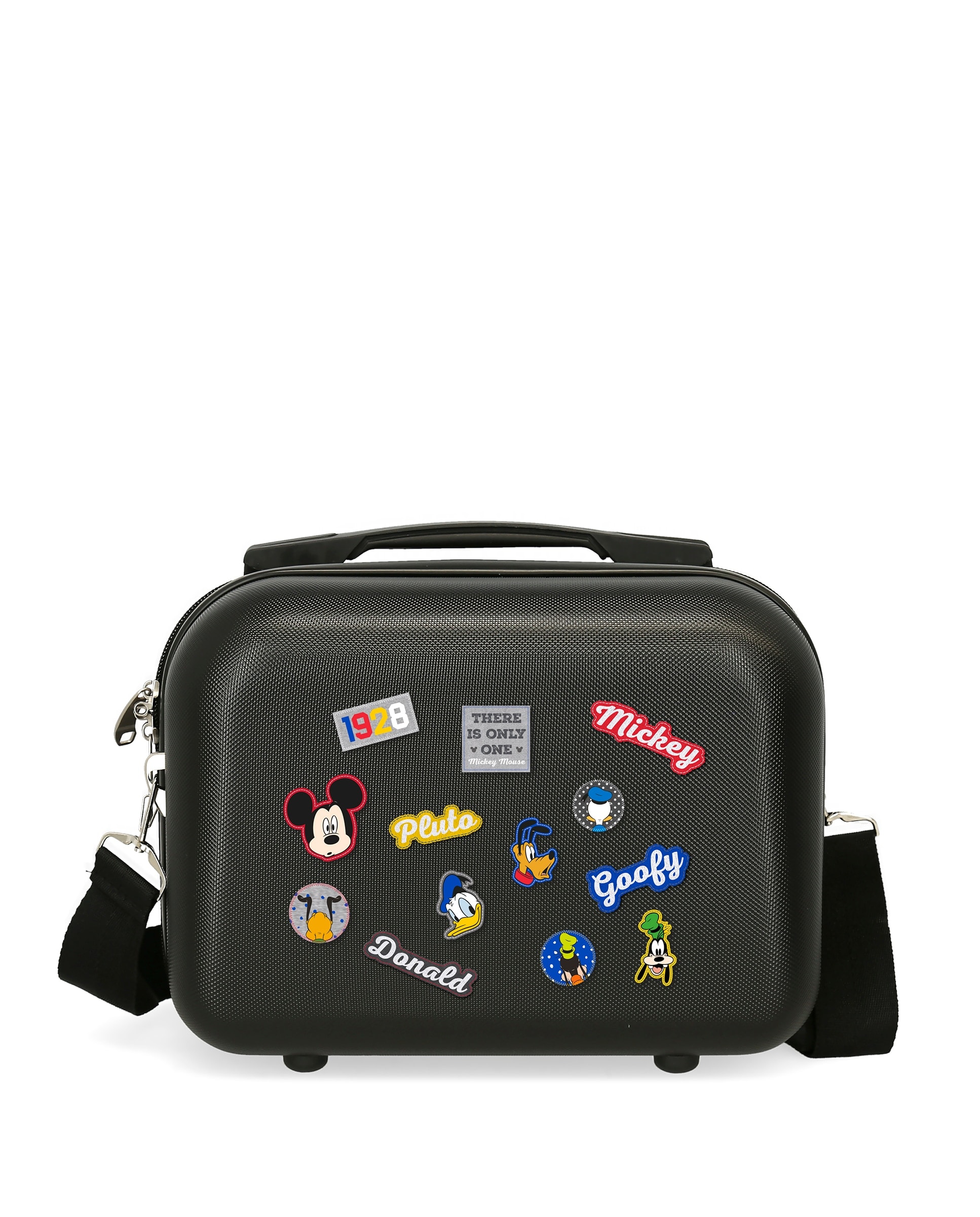 Disney - Neceser infantil ABS Mickey Personajes rígido con capacidad de 9L. - Image 1