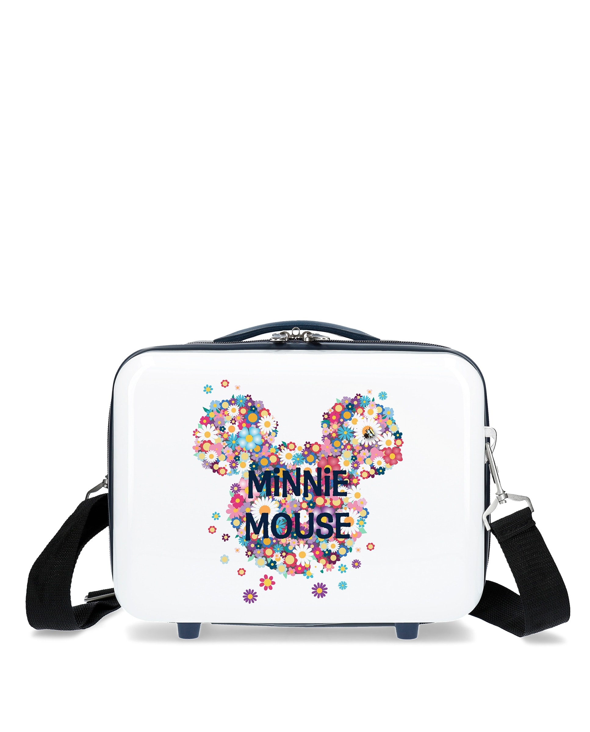Disney - Neceser infantil ABS Minnie Sunny Day Flores rígido con capacidad de 9L. - Image 1
