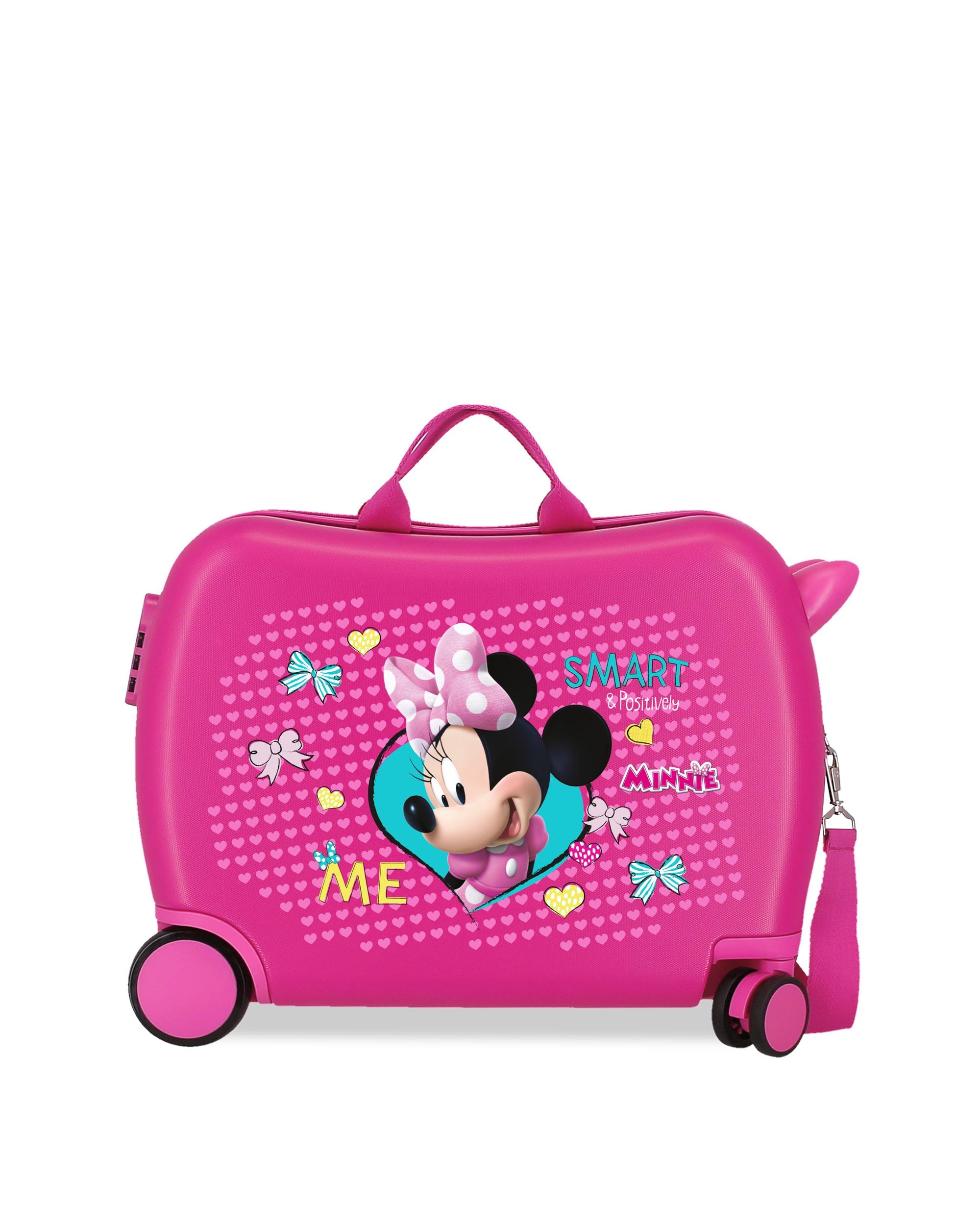 Disney - Maleta infantil 2 ruedas multidireccionales minnie happy helpers rígida con capacidad de 34l. - Image 1