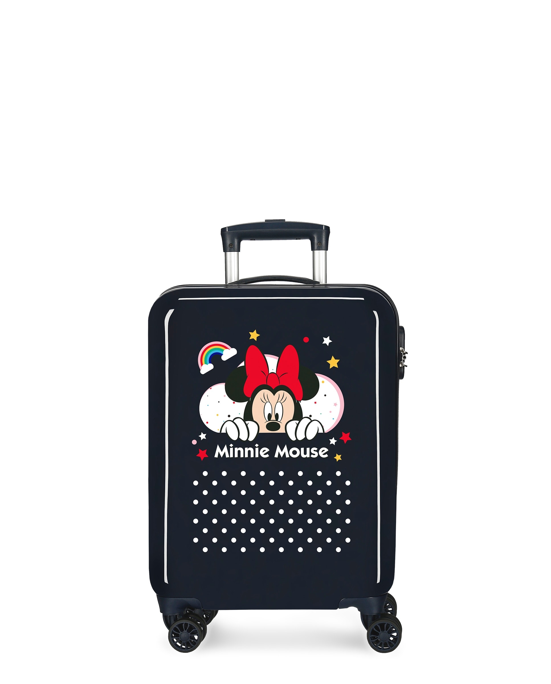 Disney - Maleta de cabina Minnie Rainbow rígida con capacidad de 34L. - Image 1