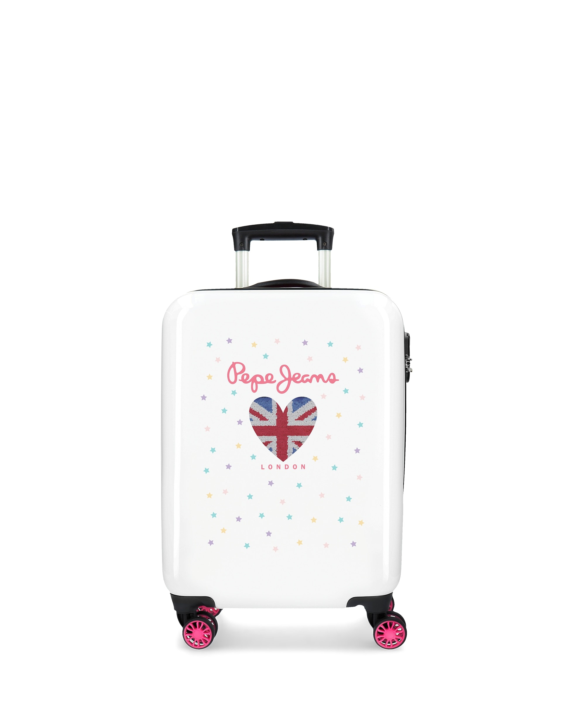 Pepe Jeans - Maleta de cabina Estela Daniela rígida con capacidad de 34L. - Image 1