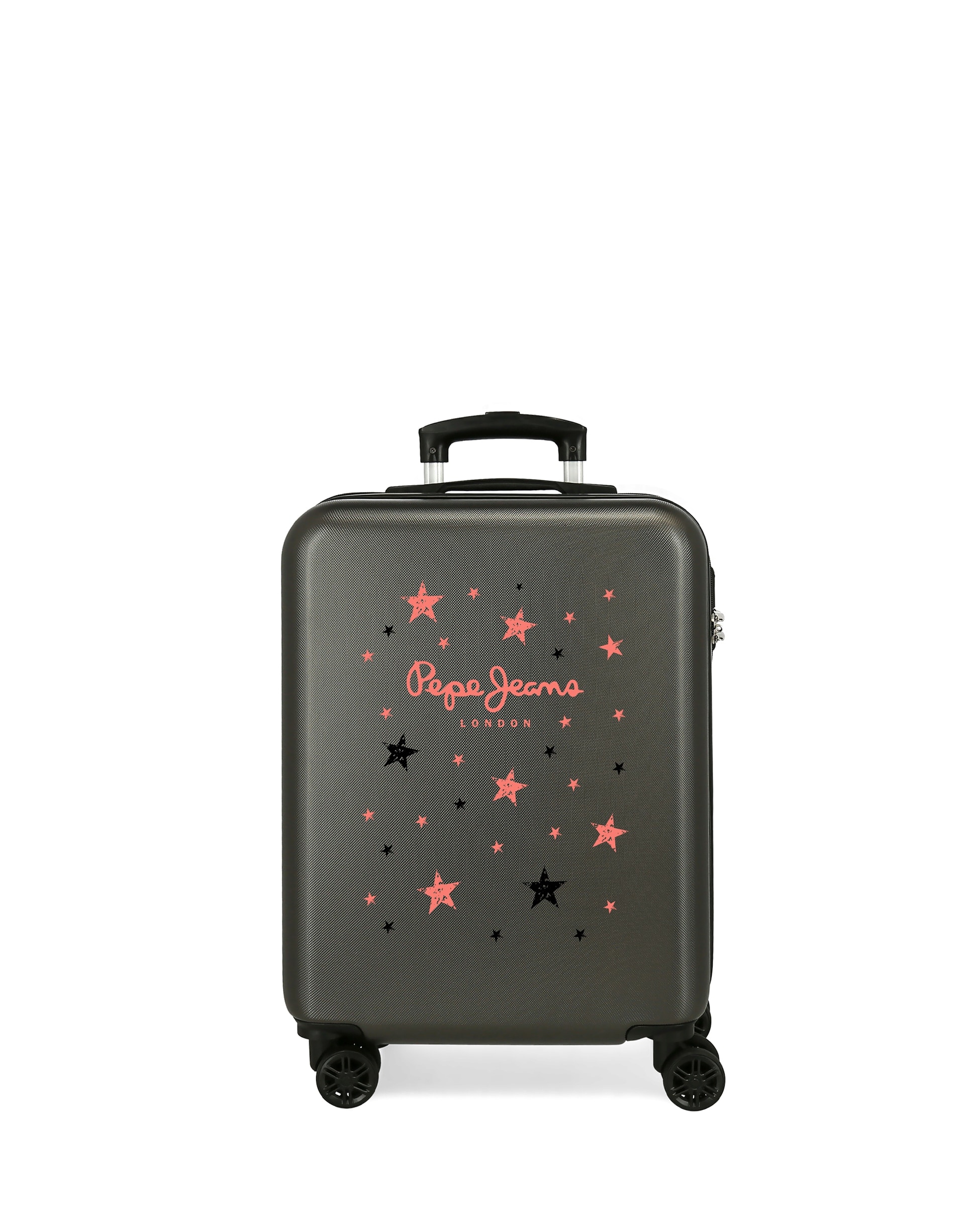 Pepe Jeans - Maleta de cabina Denim Star rígida con capacidad de 35L. - Image 1