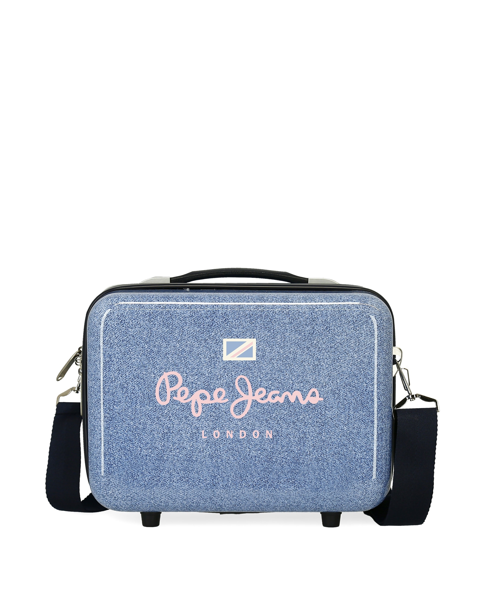 Pepe Jeans - Neceser adaptable a trolley Lena rígido con capacidad de 9 L. - Image 1