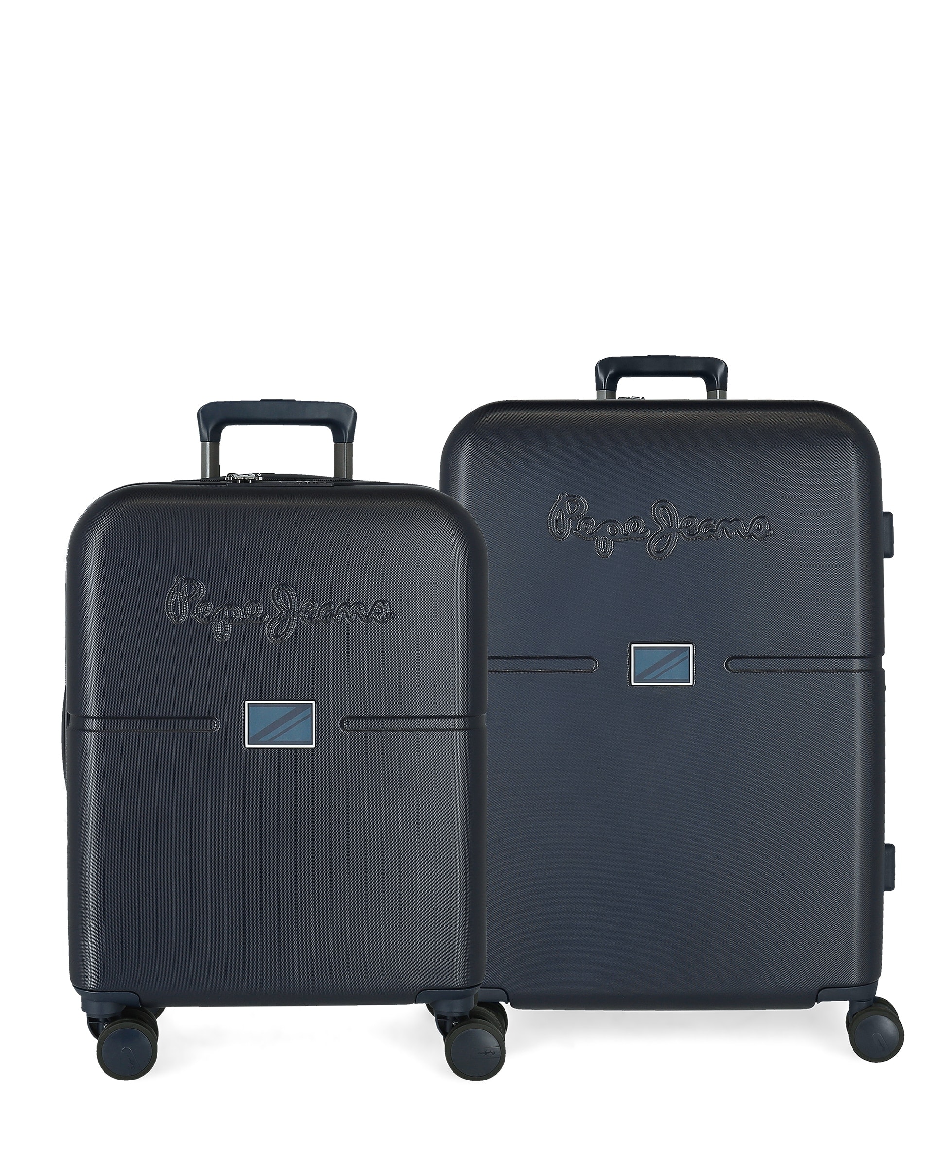 Pepe Jeans - Juego de Maletas (cabina y mediana) Accent rígidas con capacidad de 116L. - Image 1