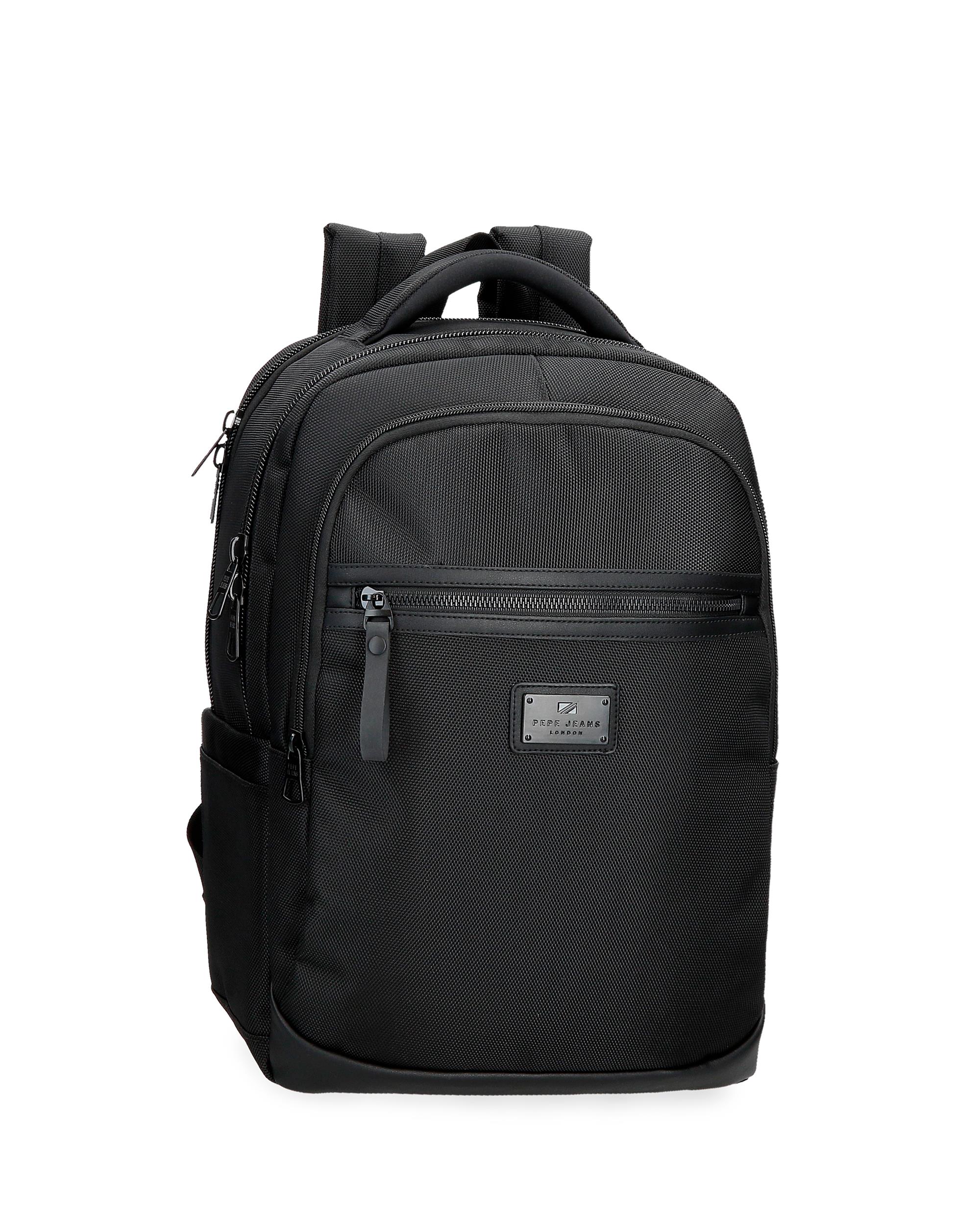 Pepe Jeans - Mochila 15,6" pepe jeans blackmore dos compartimentos adaptable. - Image 1