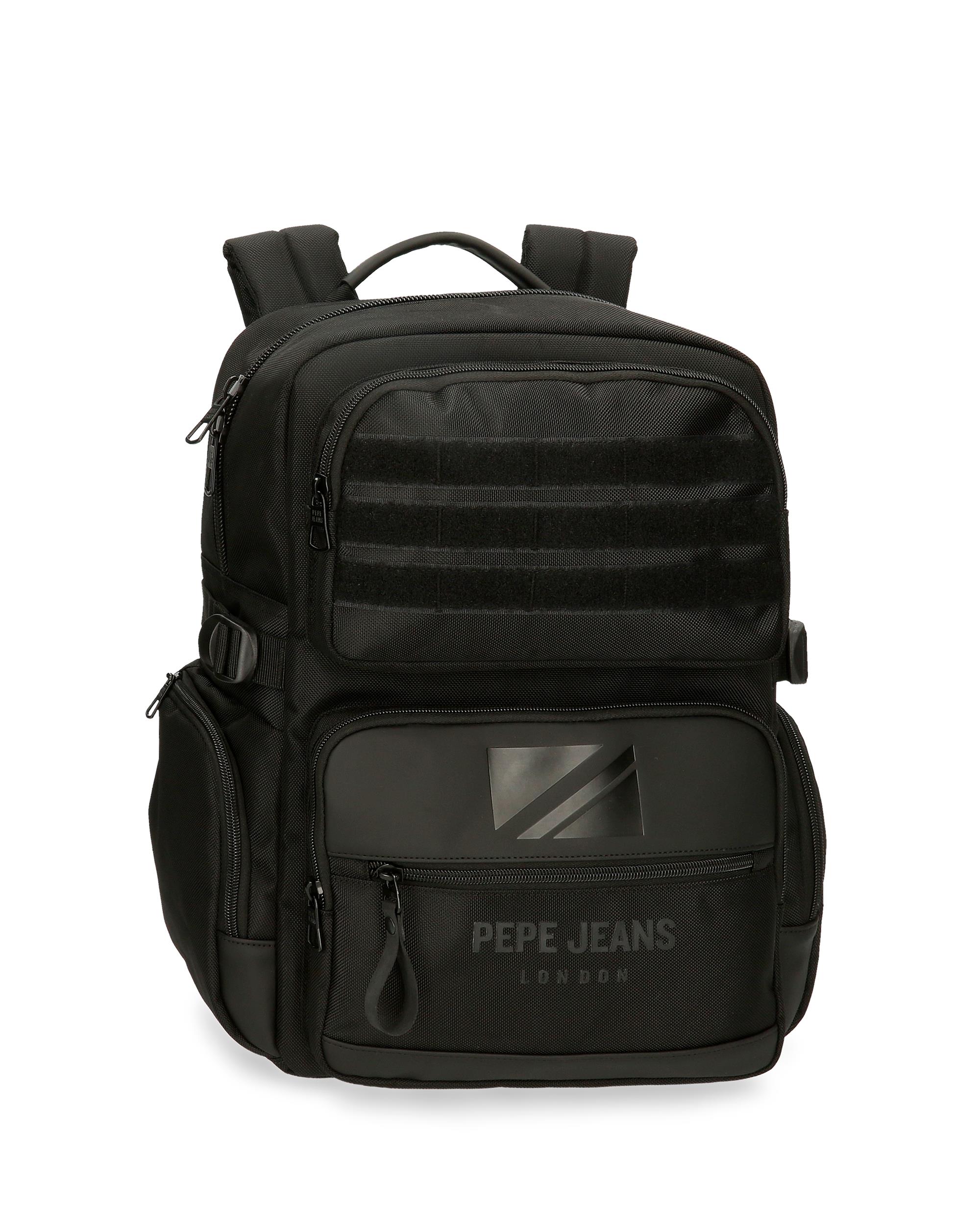 Pepe Jeans - Mochila 13,3" pepe jeans bromley con bolsillo frontal. - Image 1